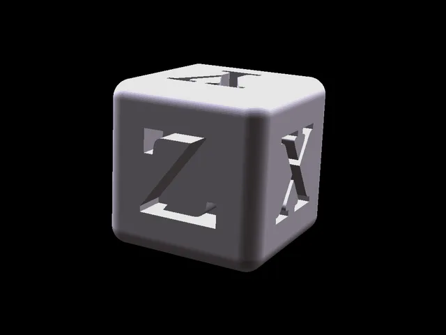 High accuracy calibration cube