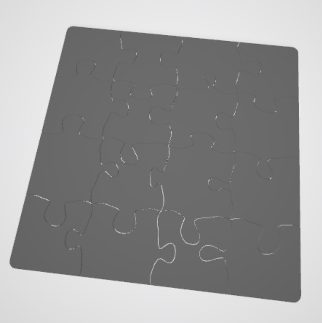 blanco puzzle - make your own puzzle