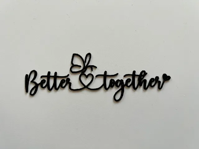 Better Together Wall Art #1