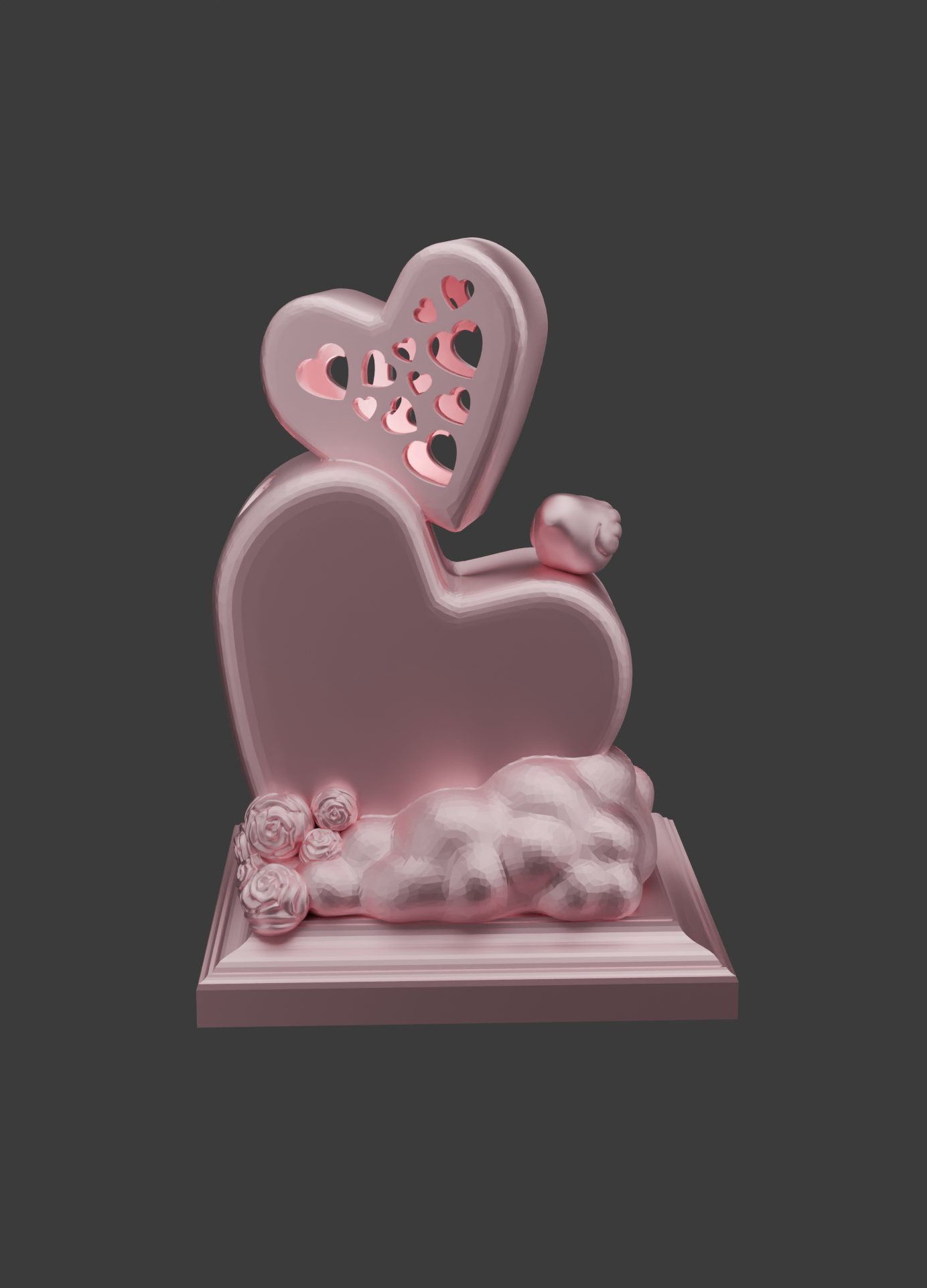 Heart Tower Lamp ver. 2
