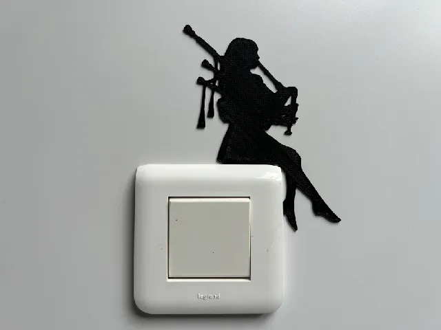 Wall Light Switch Decoration #3