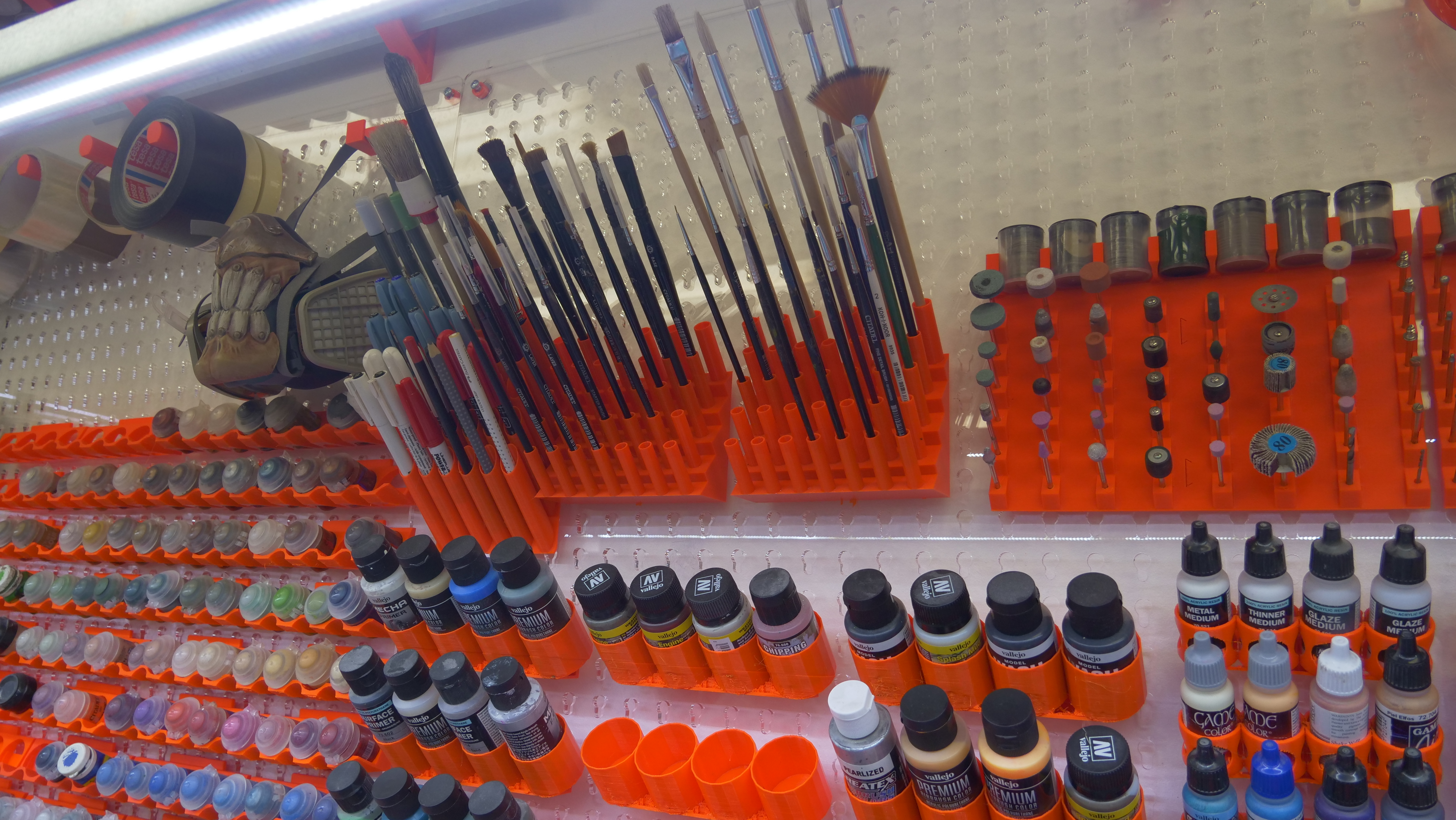 Miniatura 13 do modelo 3D Pegboard system hangers