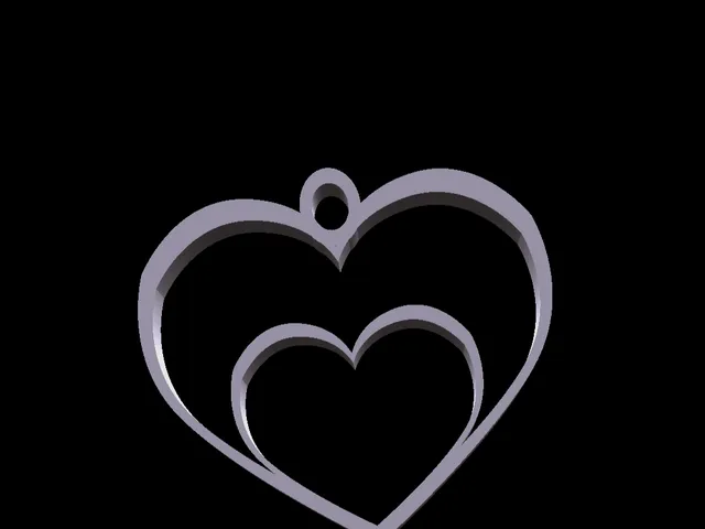 Heart earring
