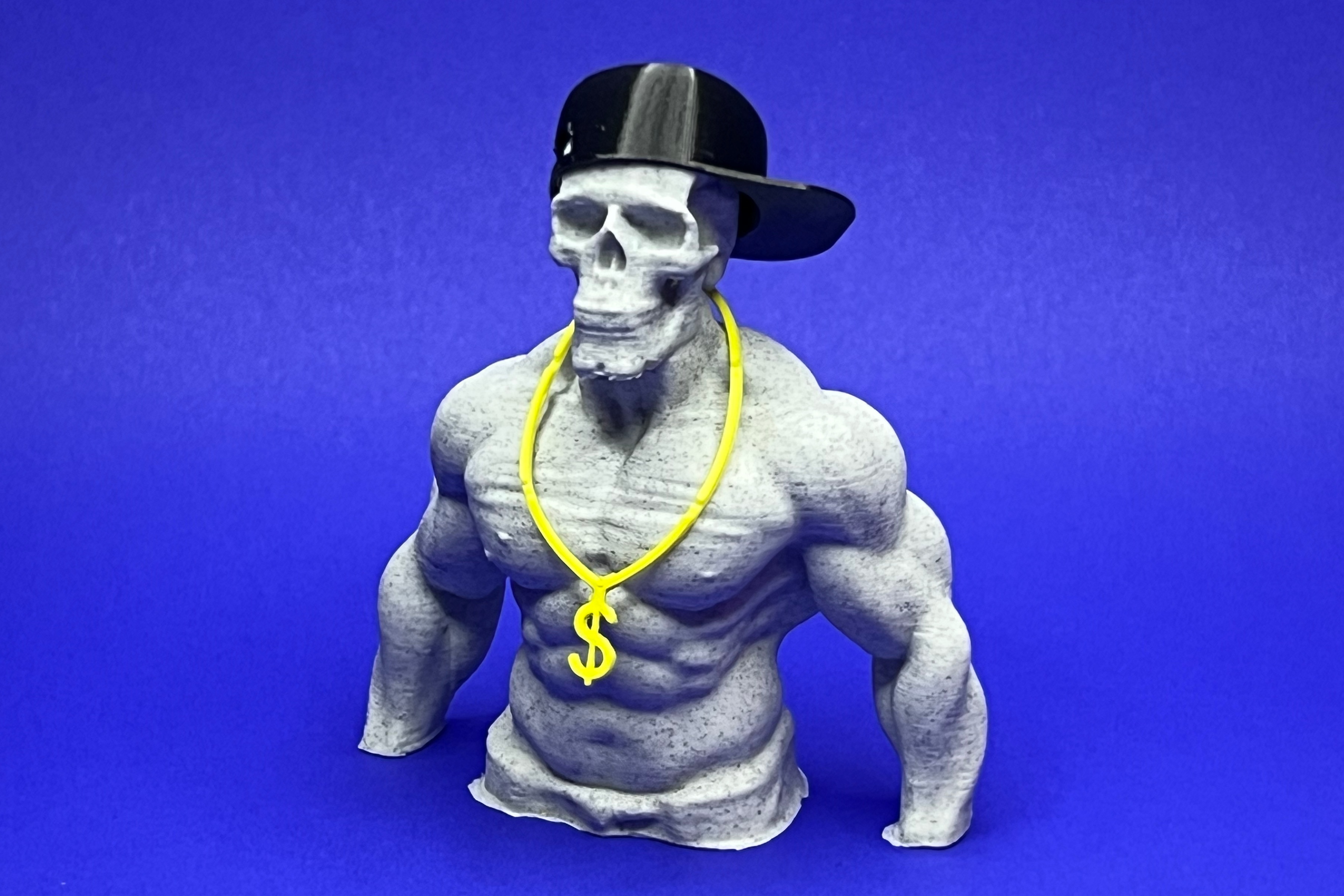 Cool buddy in snapback