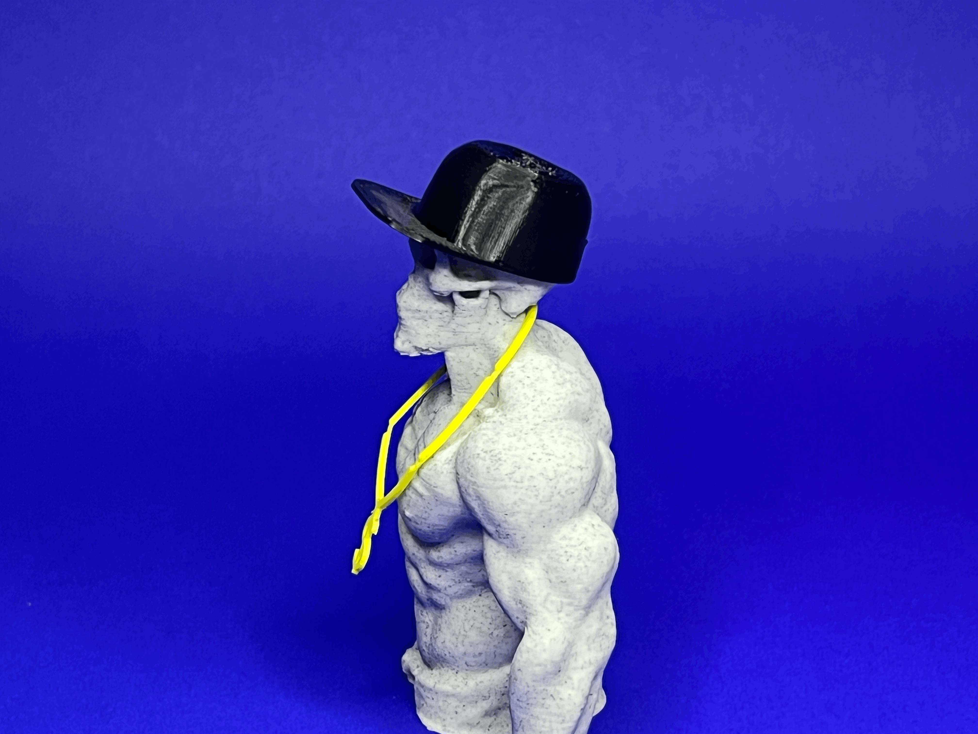 Miniatura 4 do modelo 3D Cool buddy in snapback