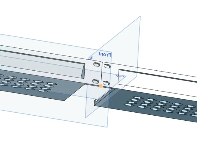 19" rack mount for zyxel GS1900-8hp switch