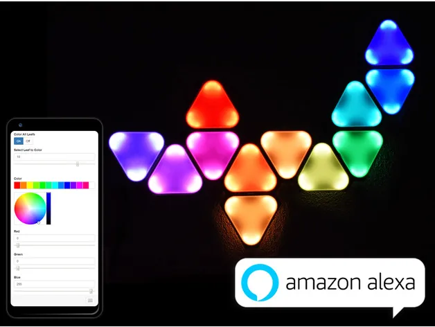Smart Nanoleaf Replica