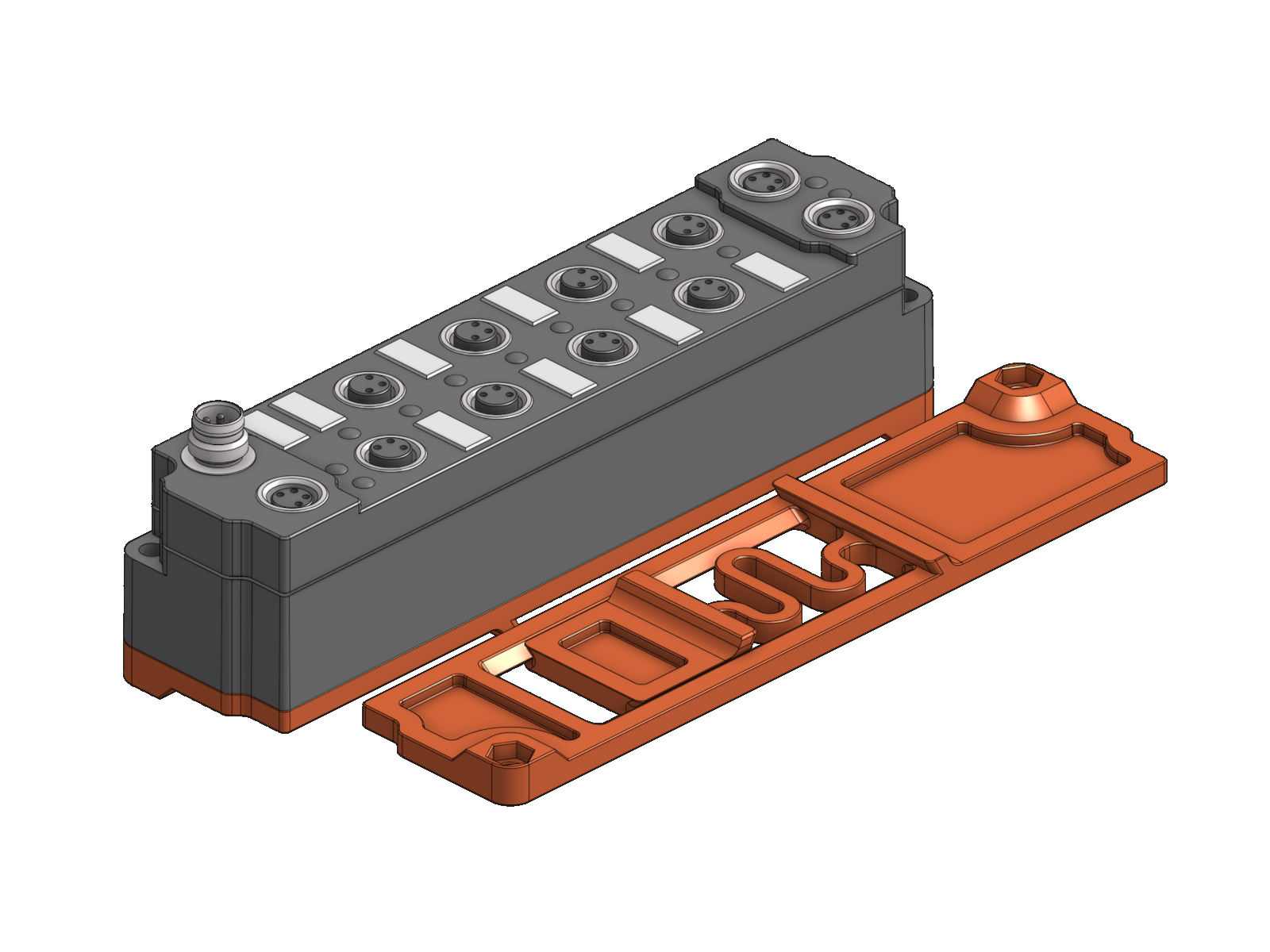 Beckhoff Bus Module DIN Rail Mount (Hutschiene)