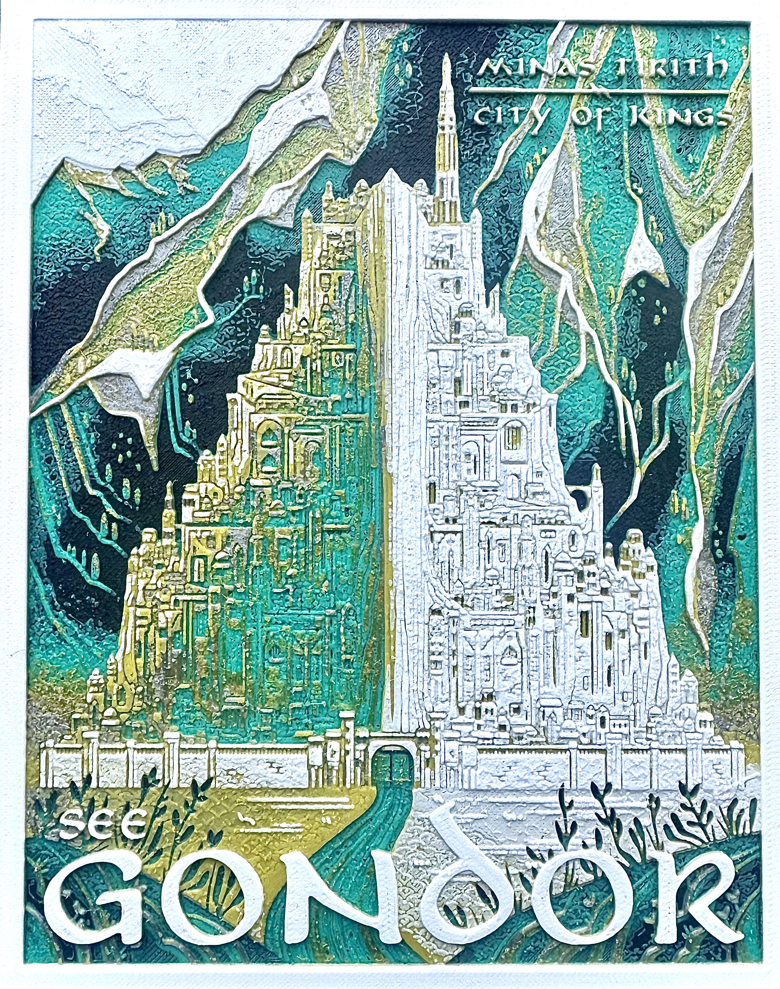Minas Tirith / Gondor (Lord of the Rings) Hueforge
