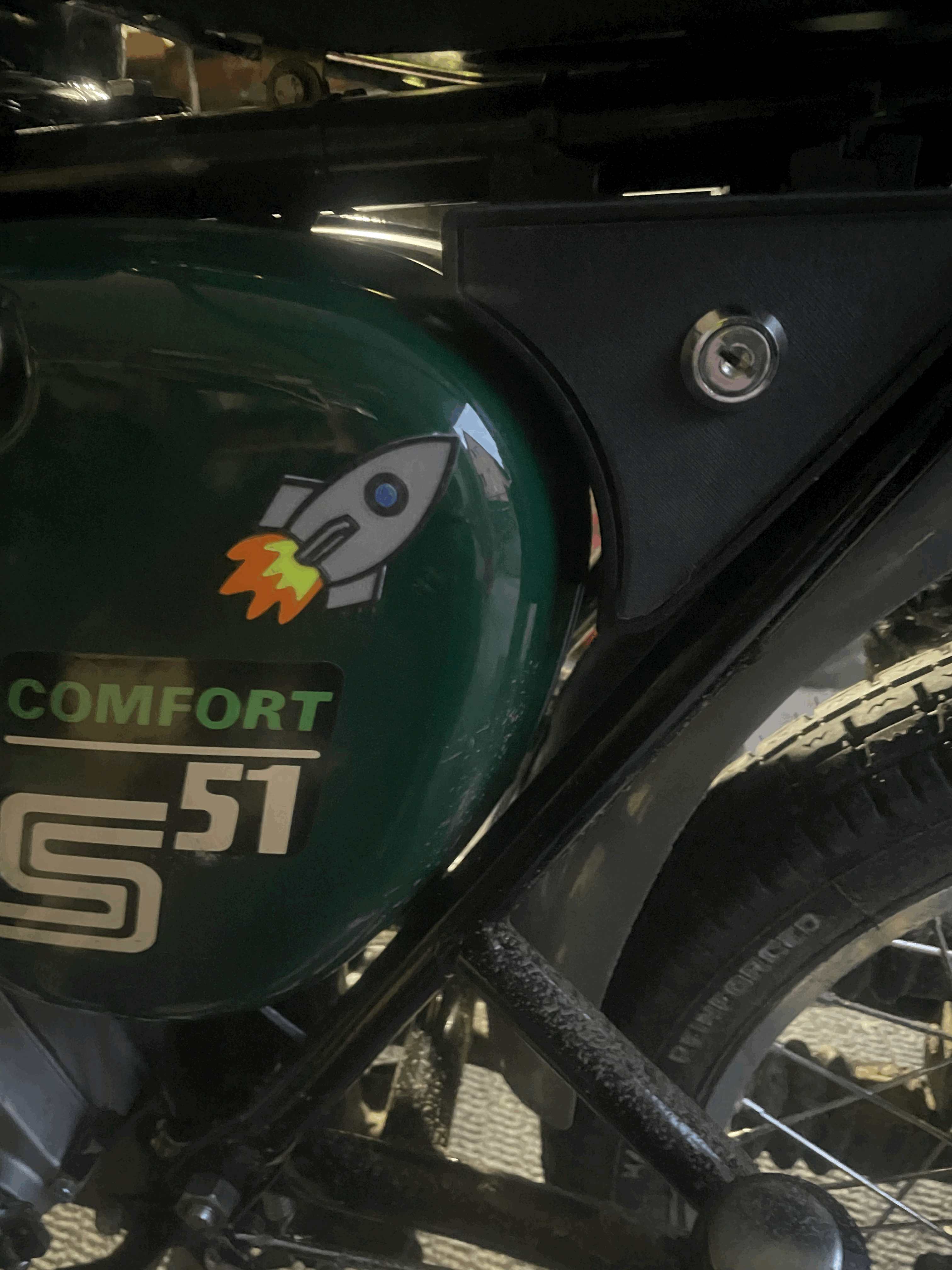 Simson-Schlüssel Rakete