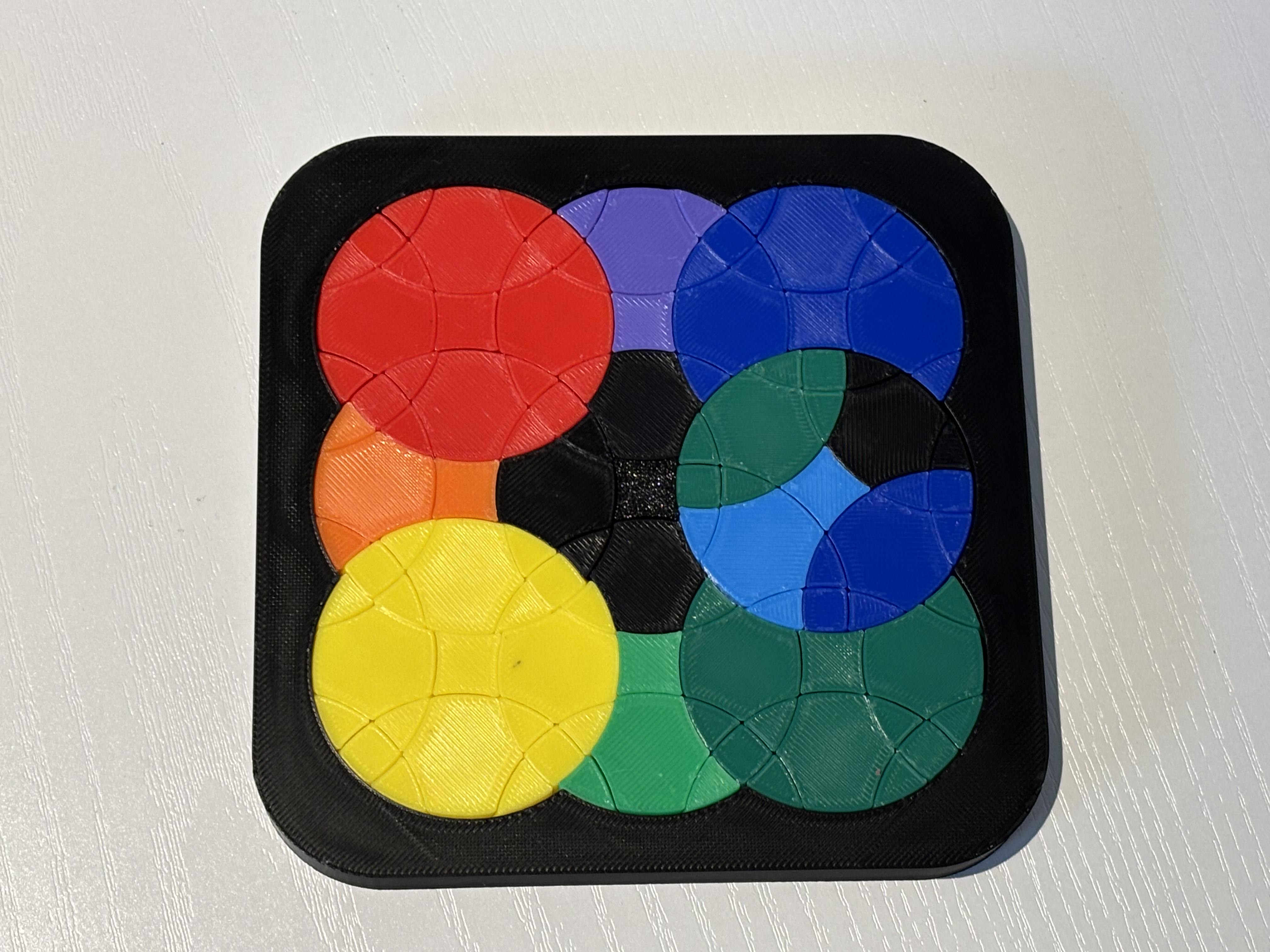 3x3 Deeper Cut Circle Puzzle