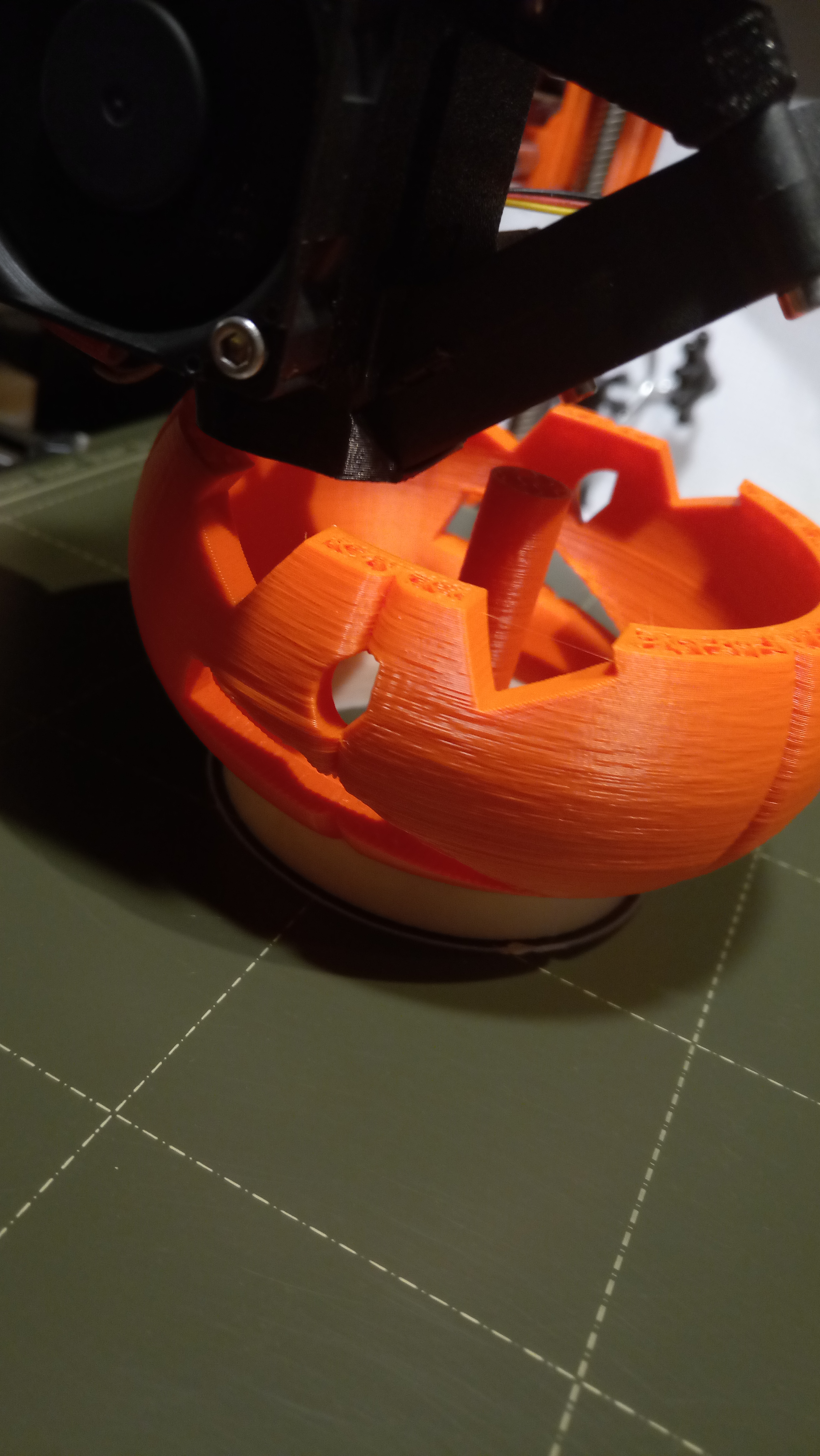 Halloween Kürbis für elektrisches Teelicht