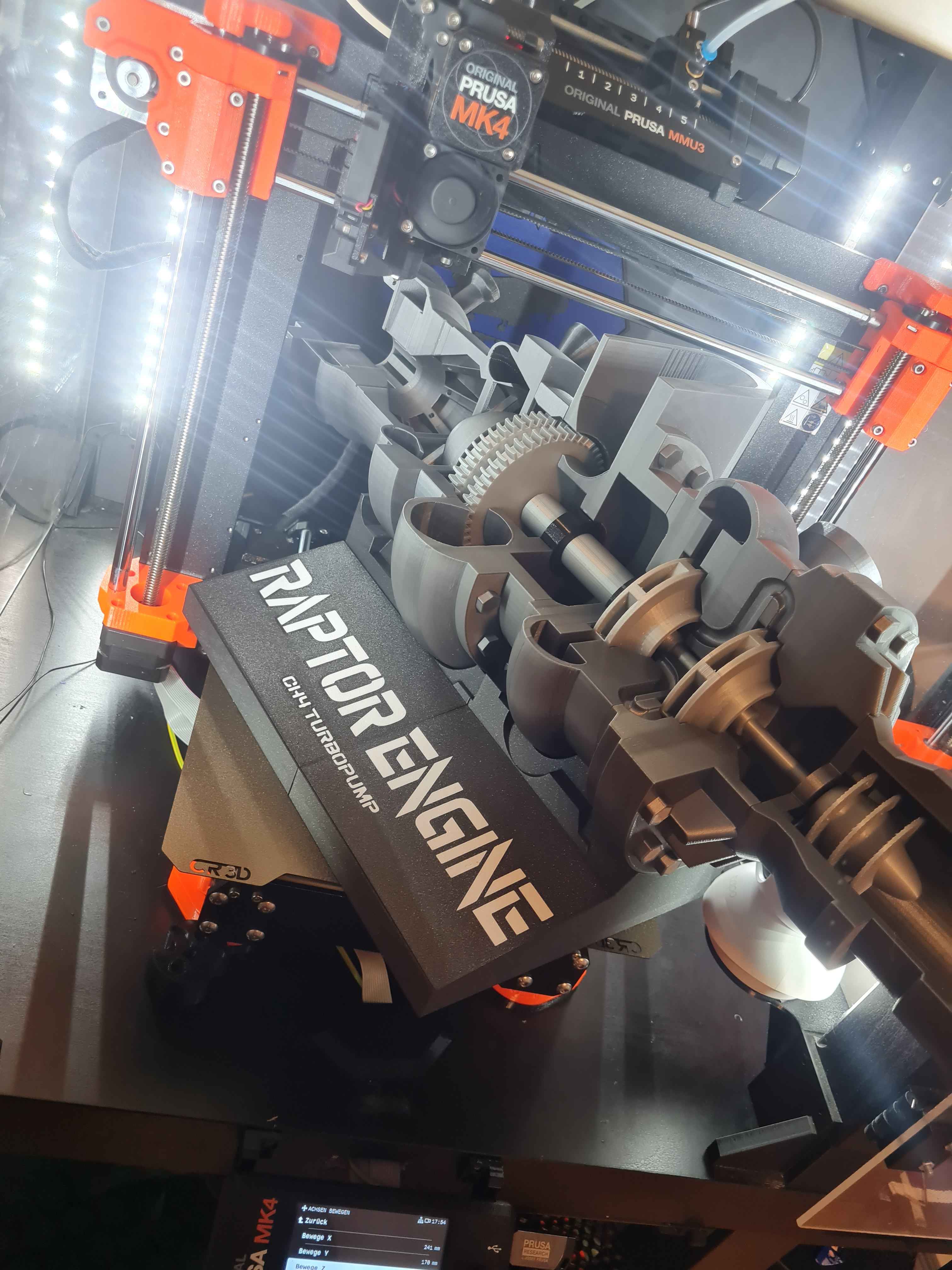 Raptor CH4 Turbopump