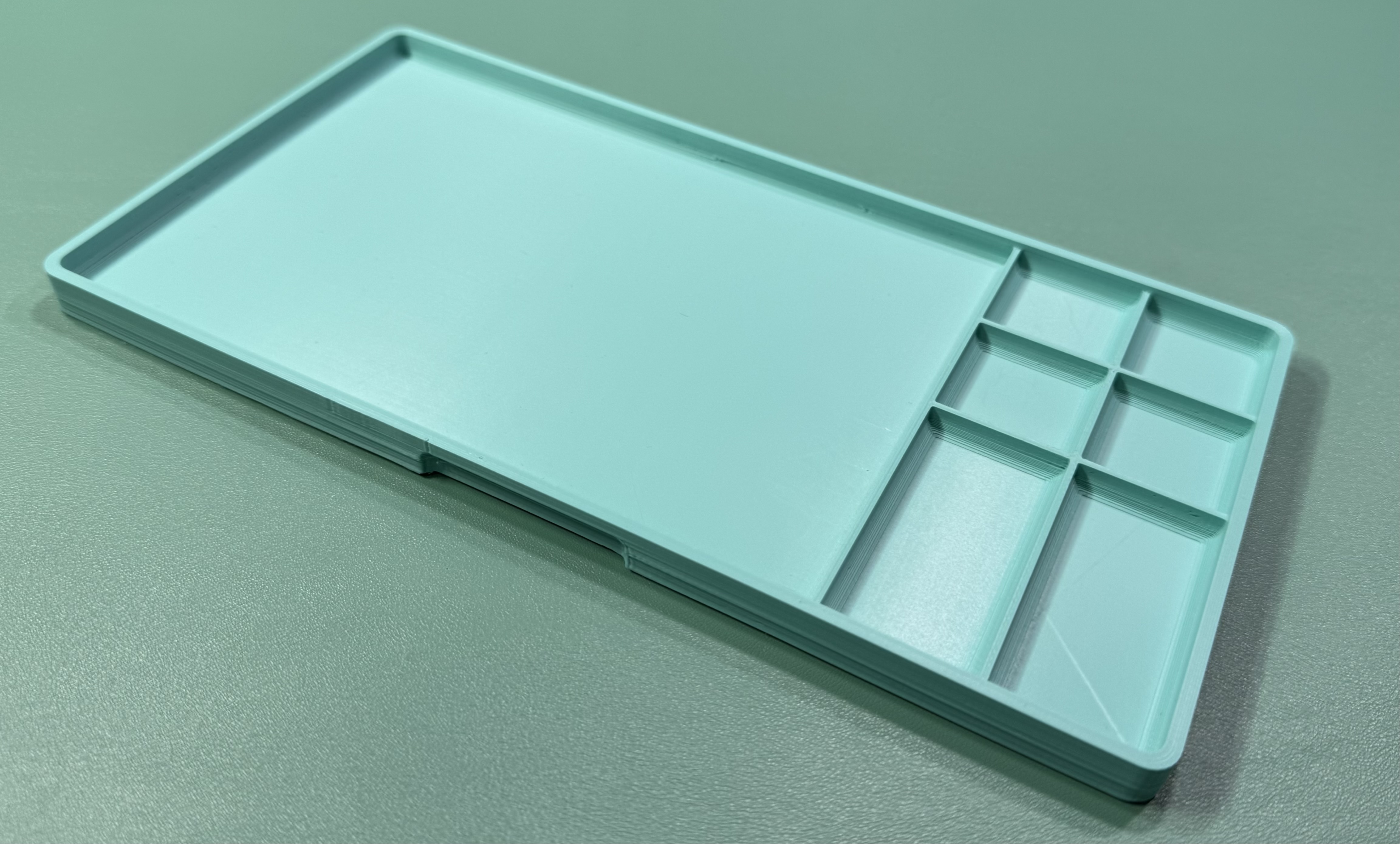 Miniatura 4 do modelo 3D Stackable parts tray