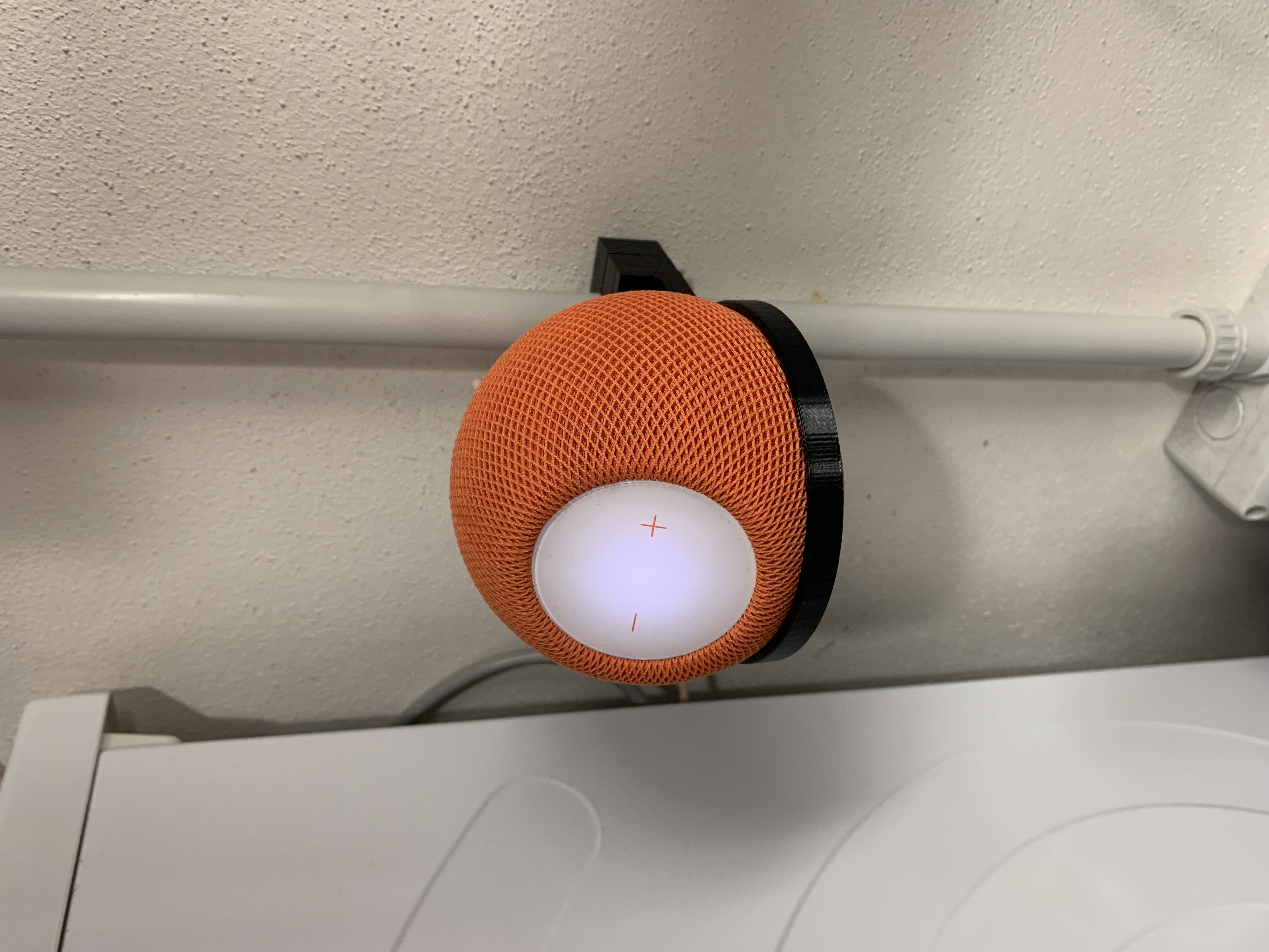HomePod mini stand for electric wiring pipe