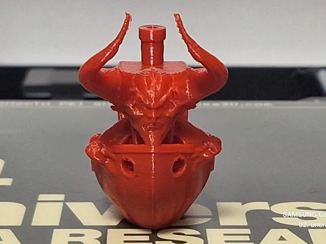3D Benchy - Lord of Darkness REMIX