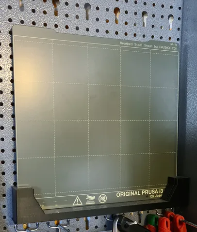 Pegboard Steel sheet holder