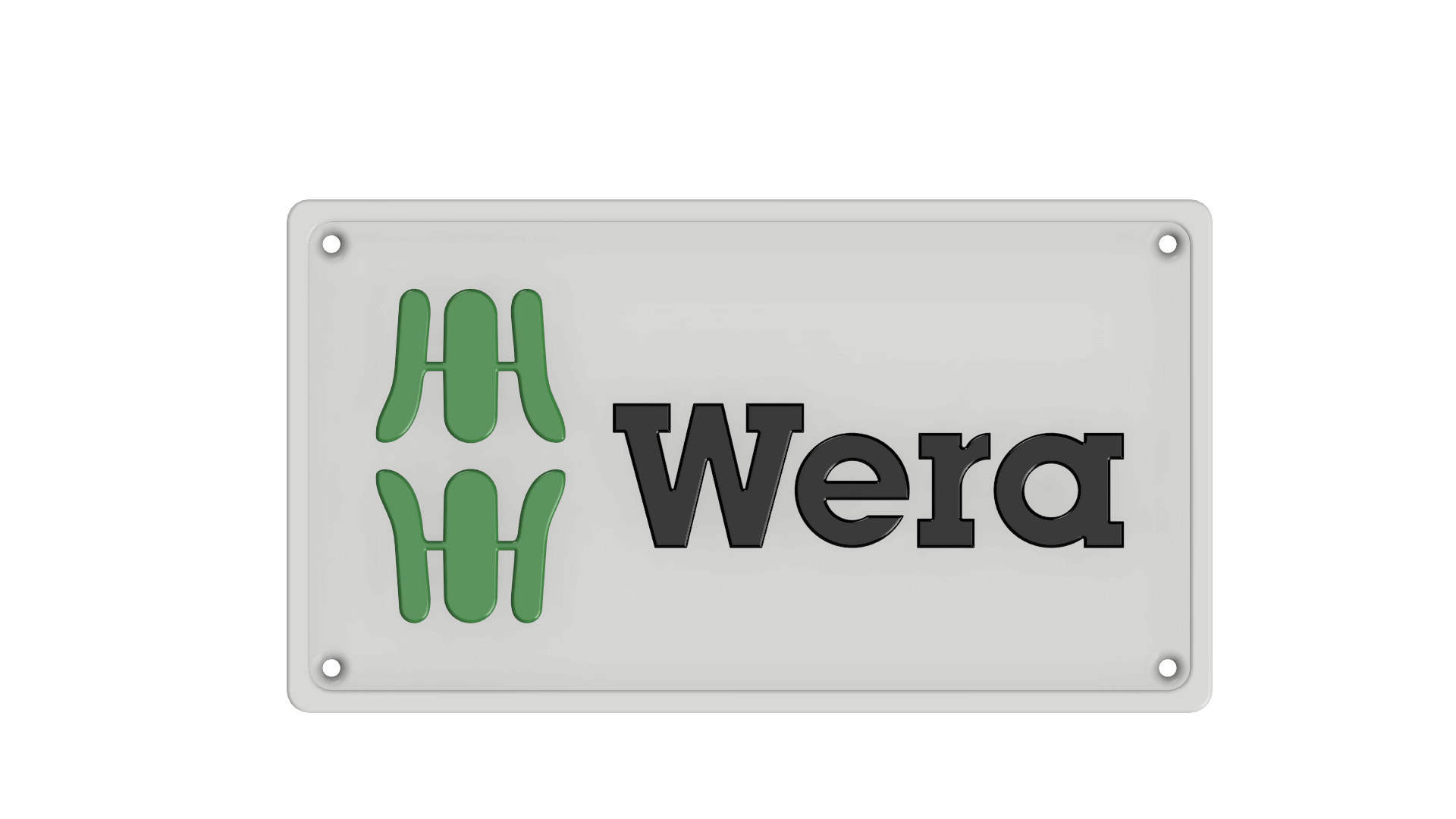 Wera sign wallmount
