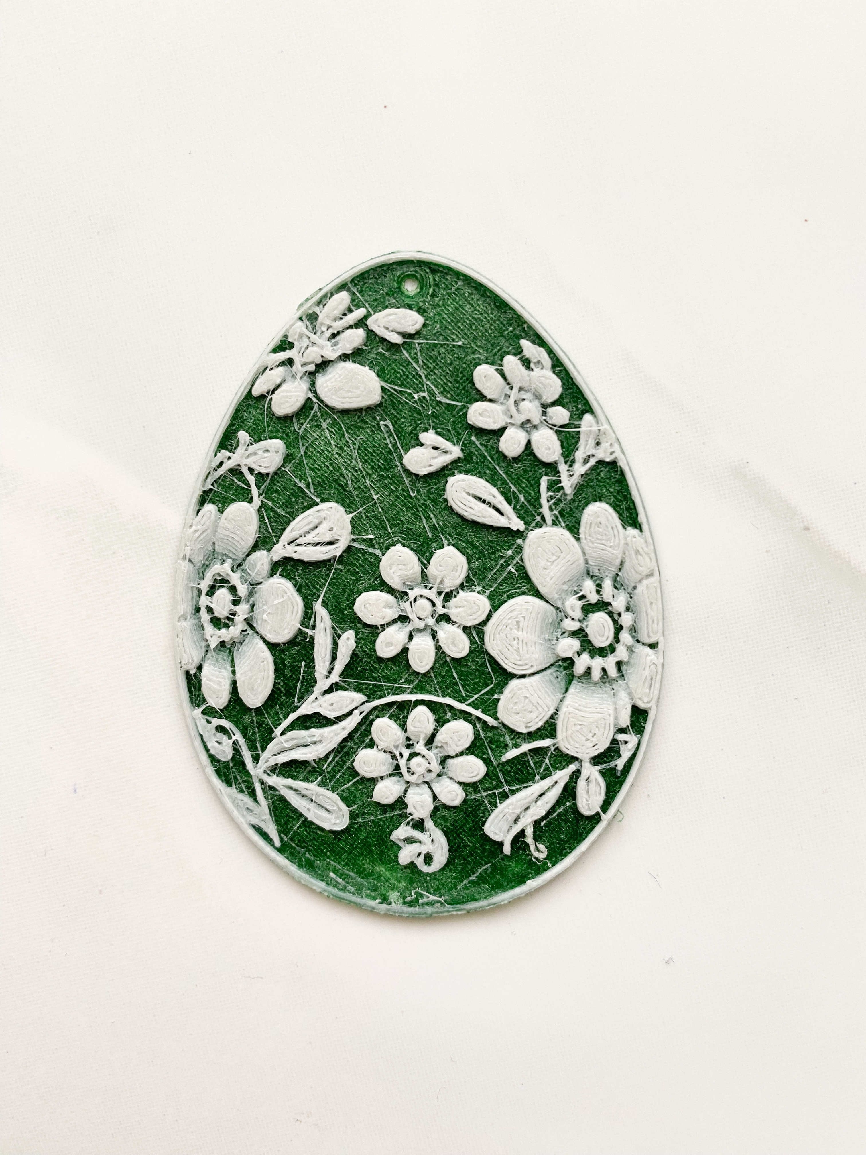 Miniatura 3 do modelo 3D Flower Easter egg decoration