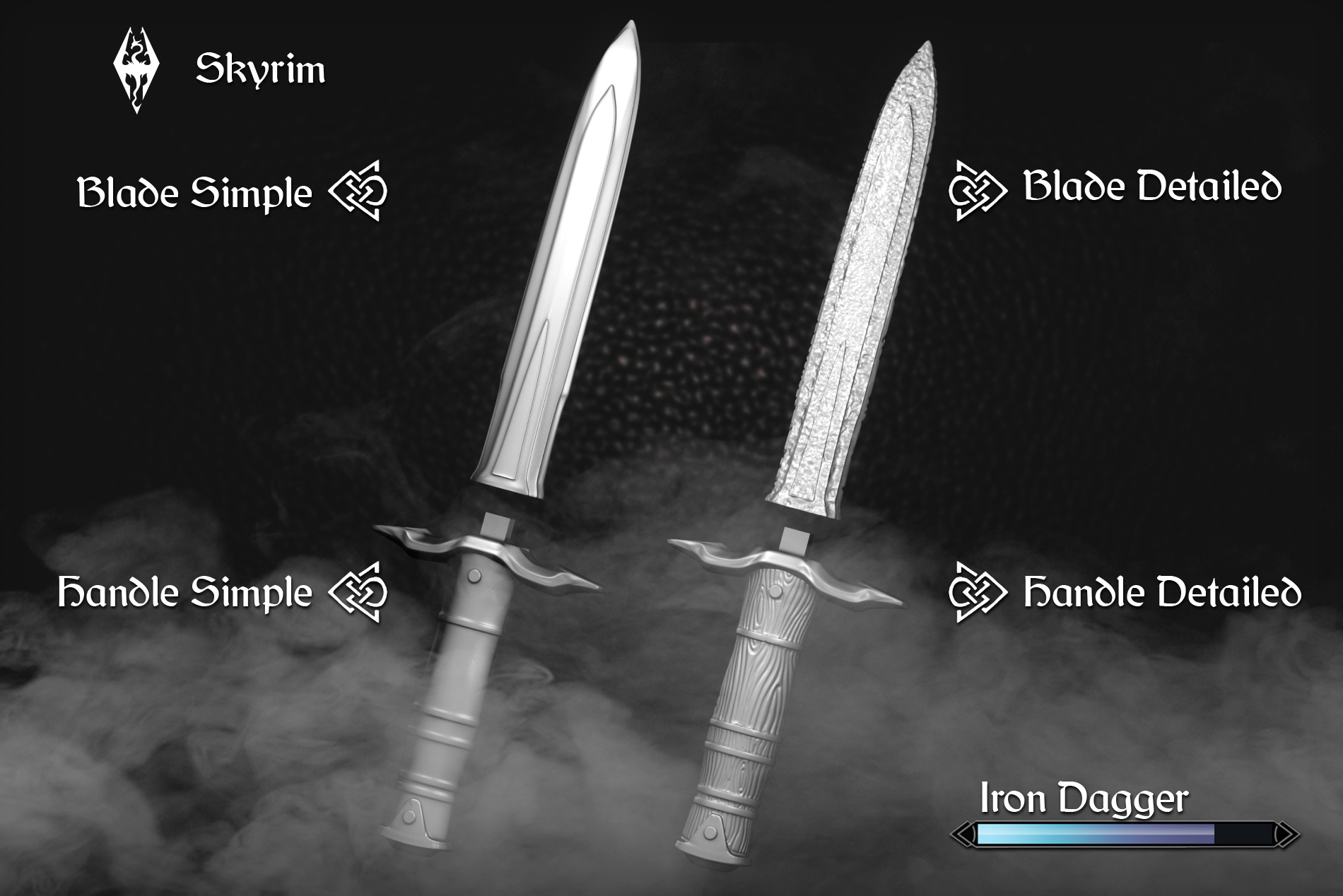 The Elder Scrolls V: Skyrim Iron dagger — miniatura 2