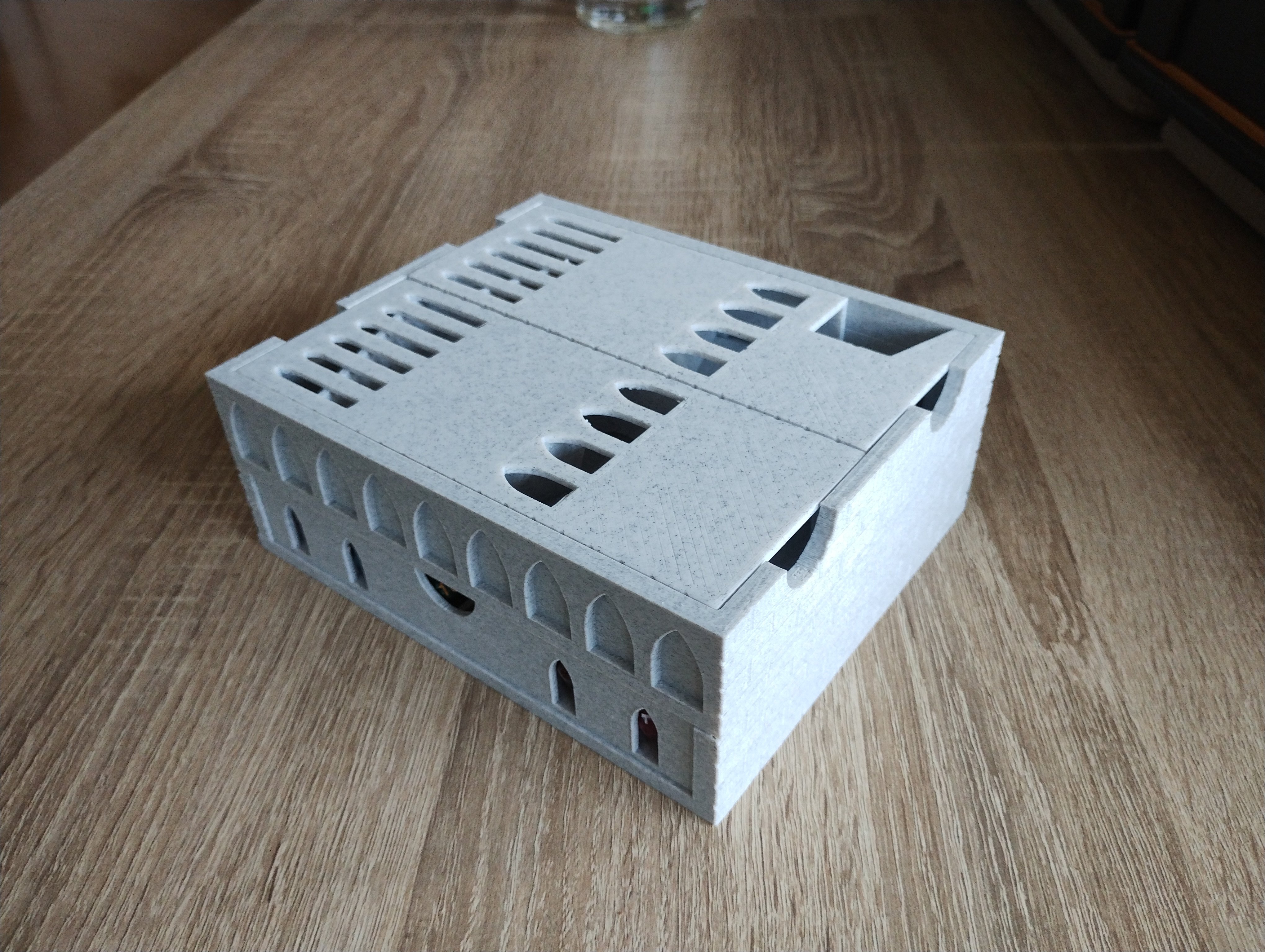 Miniatura 6 do modelo 3D Dice Tower - Customizable!