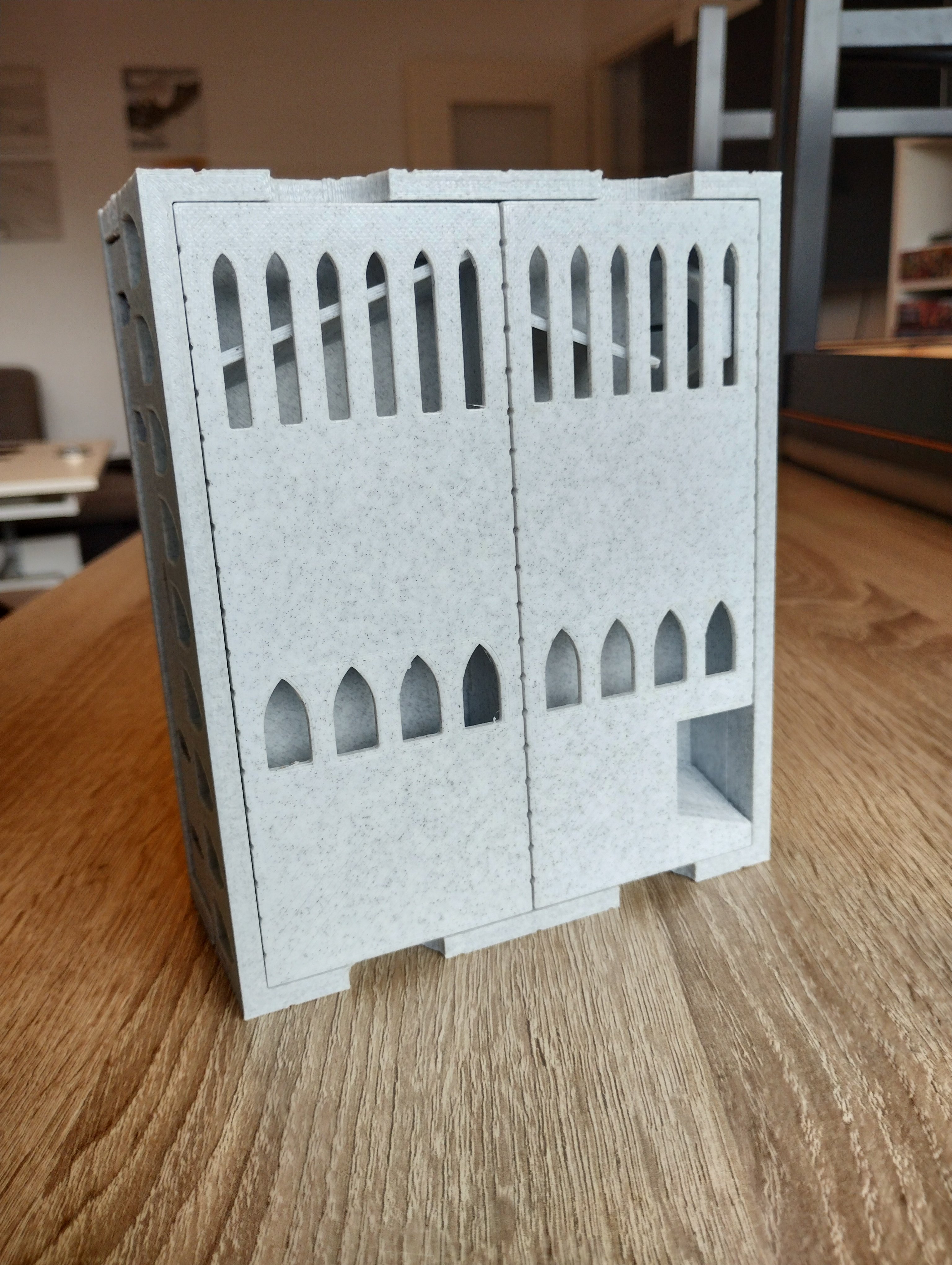Miniatura 5 do modelo 3D Dice Tower - Customizable!