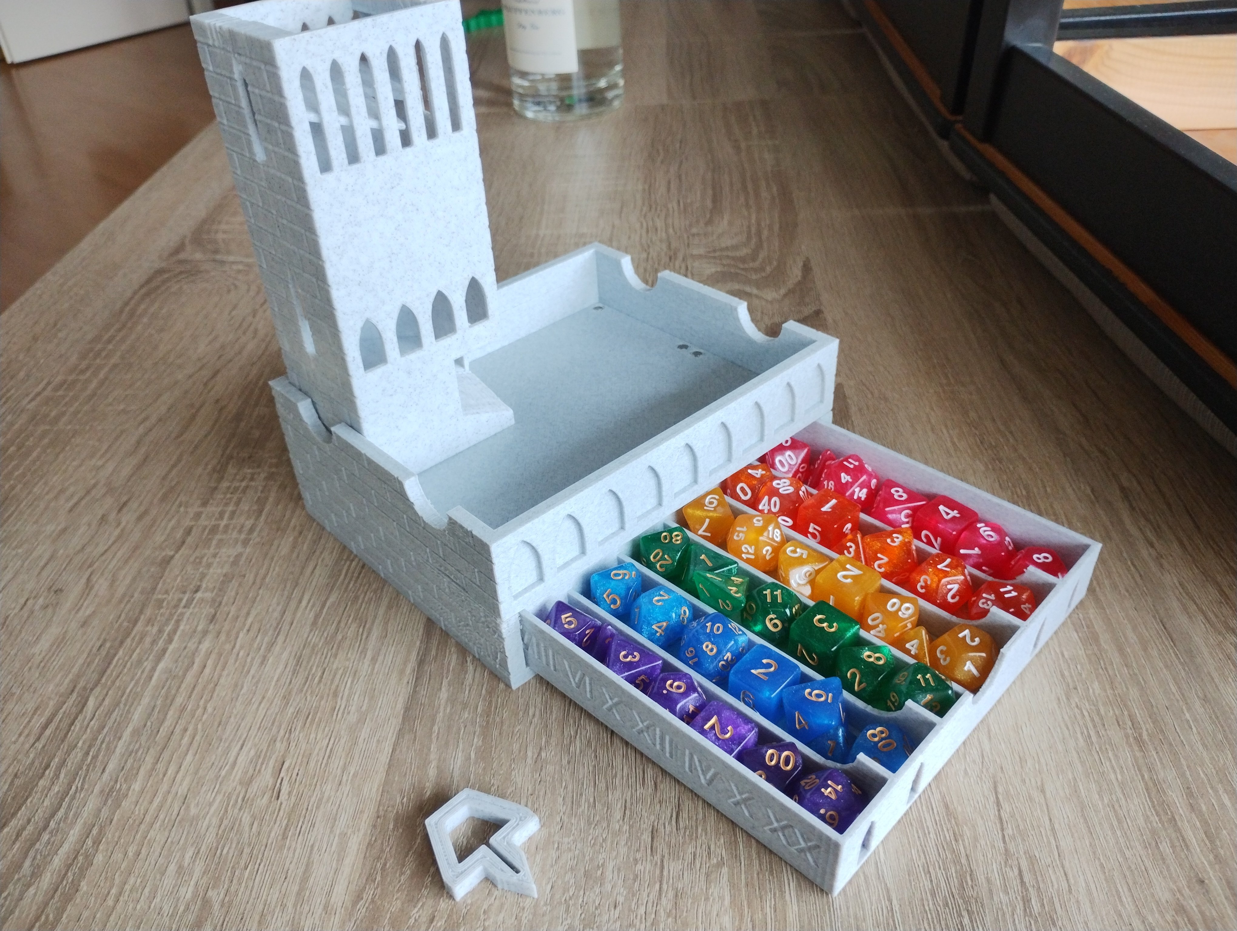 Miniatura 3 do modelo 3D Dice Tower - Customizable!