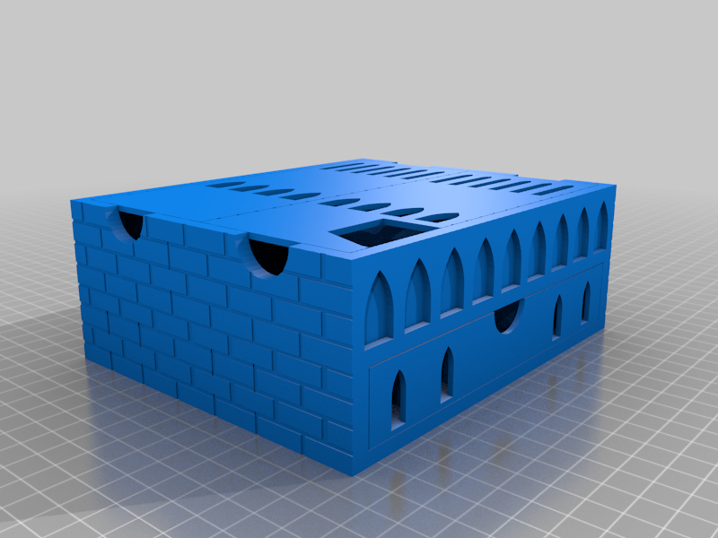 Miniatura 10 do modelo 3D Dice Tower - Customizable!