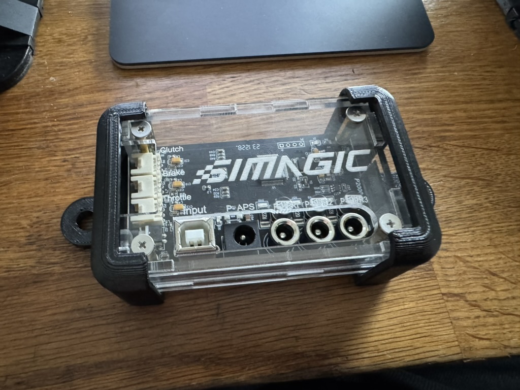 Simagic HPR Haptic Pedals Reactor Controller Box holder