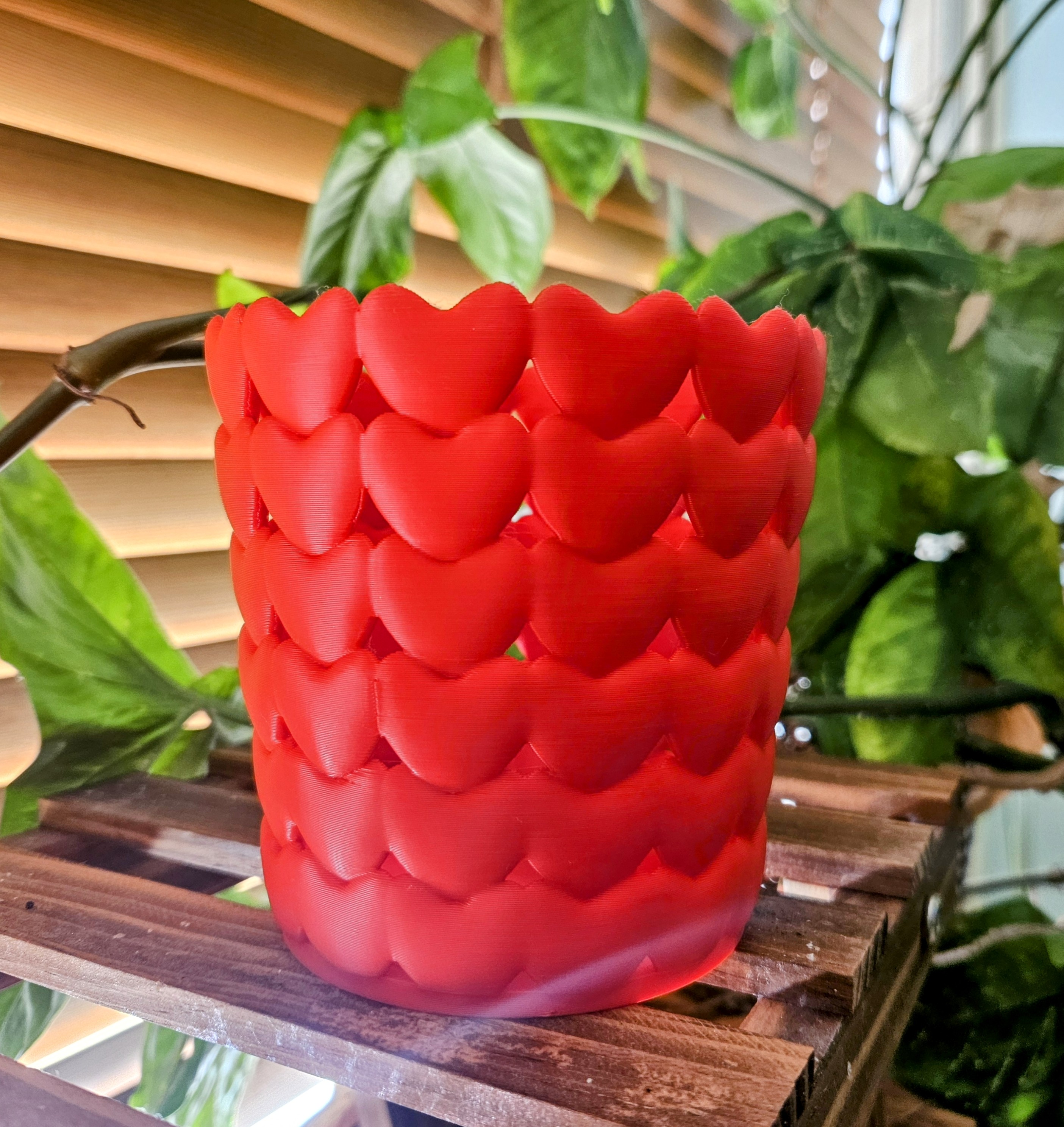 Heart Pot / Pencil Stand