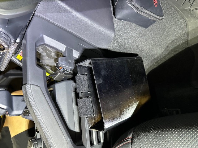 4th Gen Toyota Tacoma Passenger TPU Trash Bin for Molle