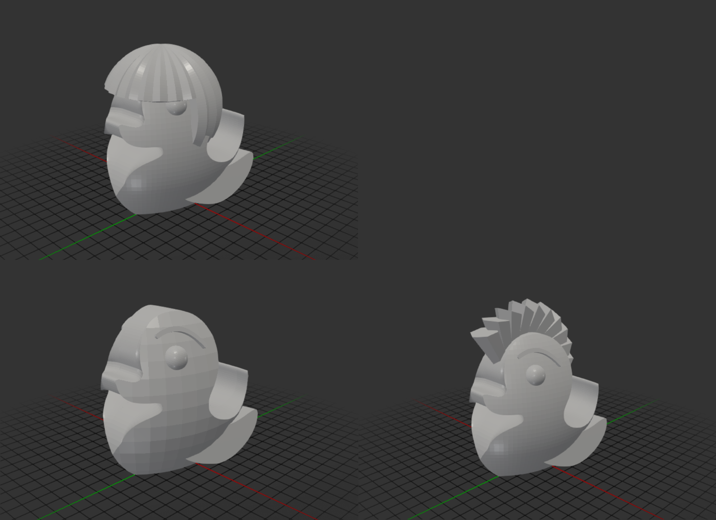 Crazy duck