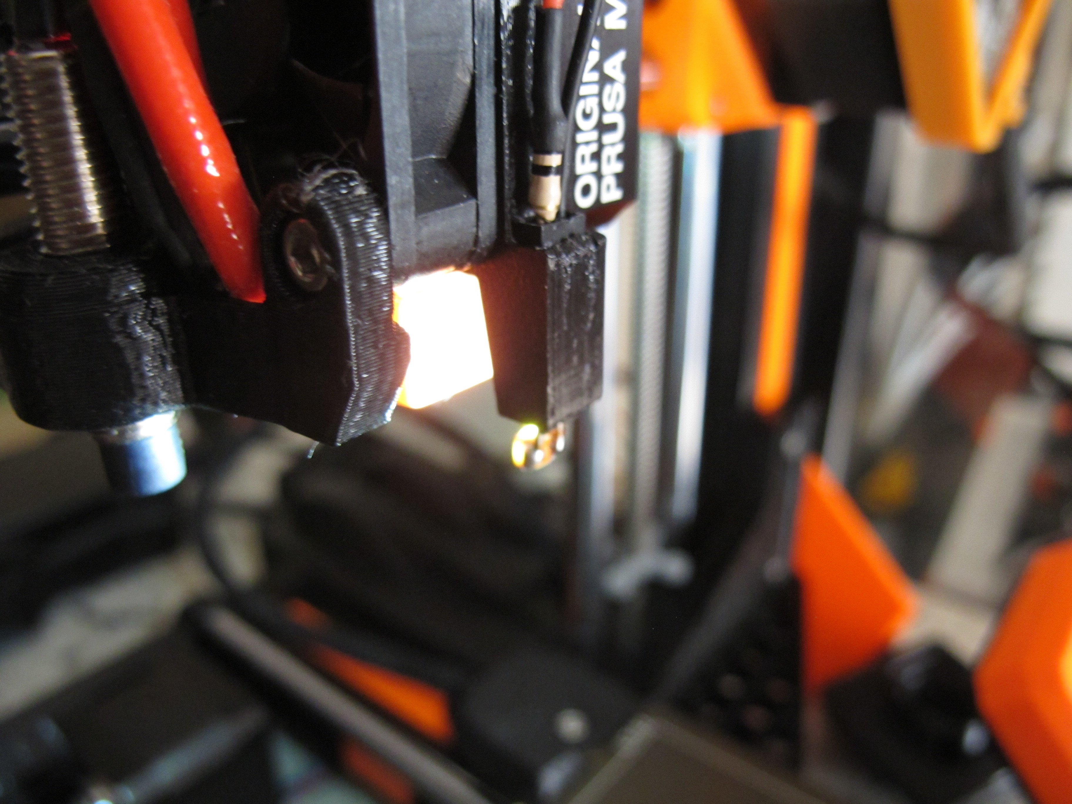 Prusa Mini/Mini+ Nozzle LED Light (ultrasimple) by vintagepc