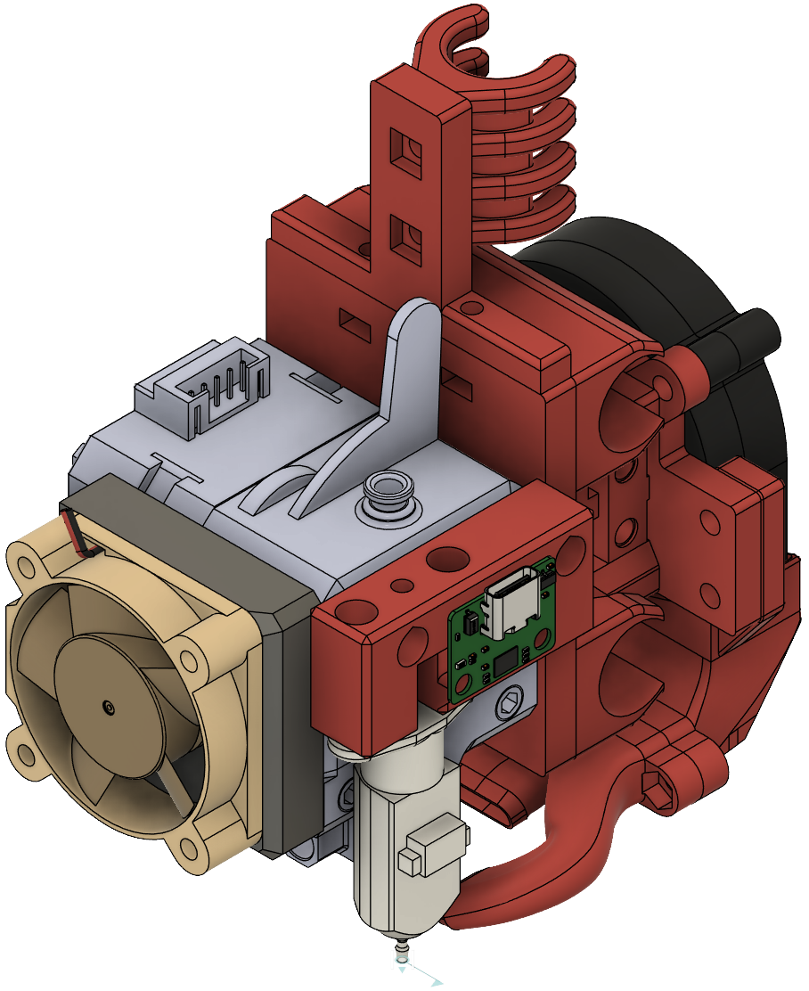 HyperCube Evolution (HEVO) Bondtech LGX Mount v3