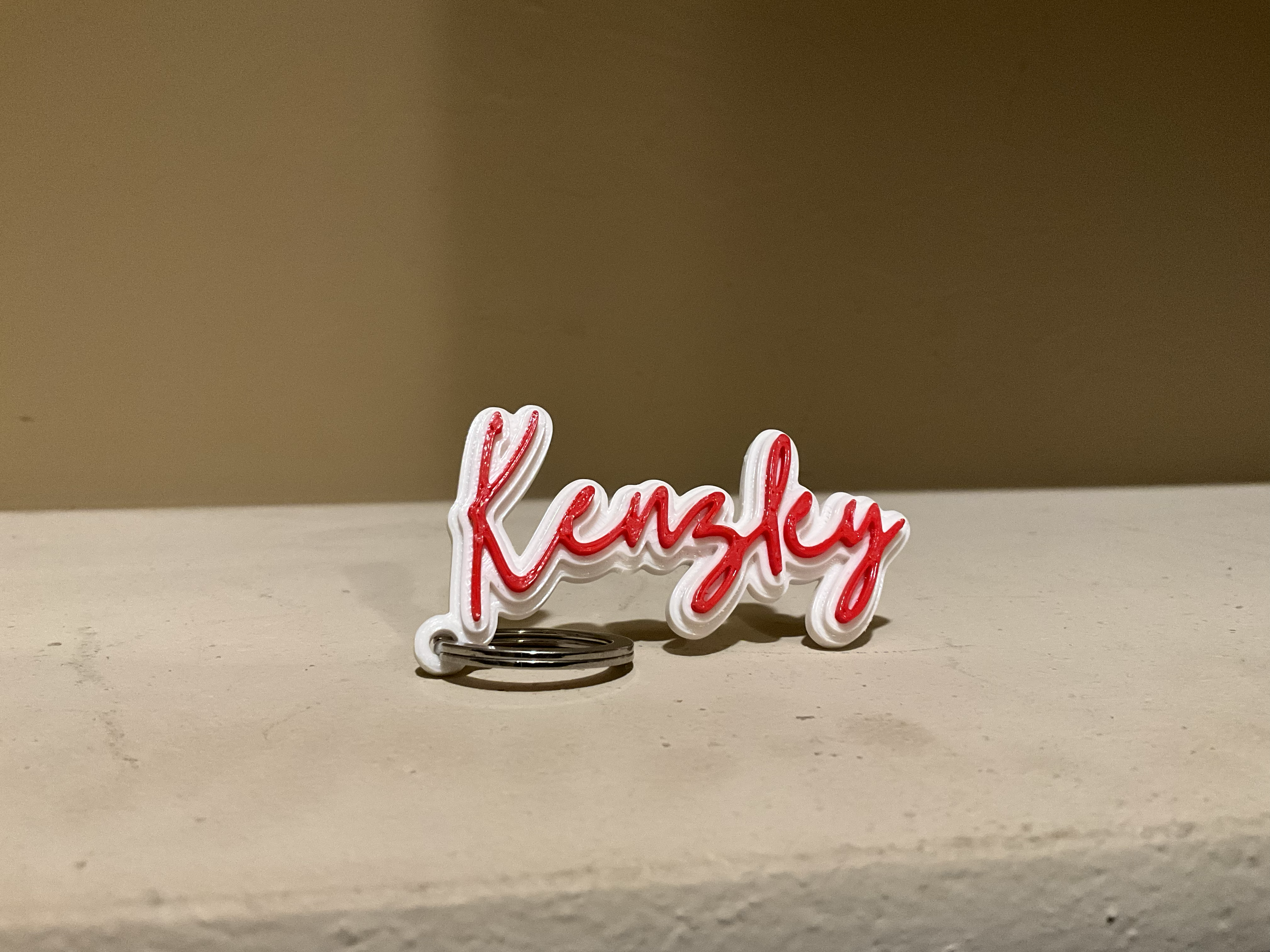 Kenzley name tag