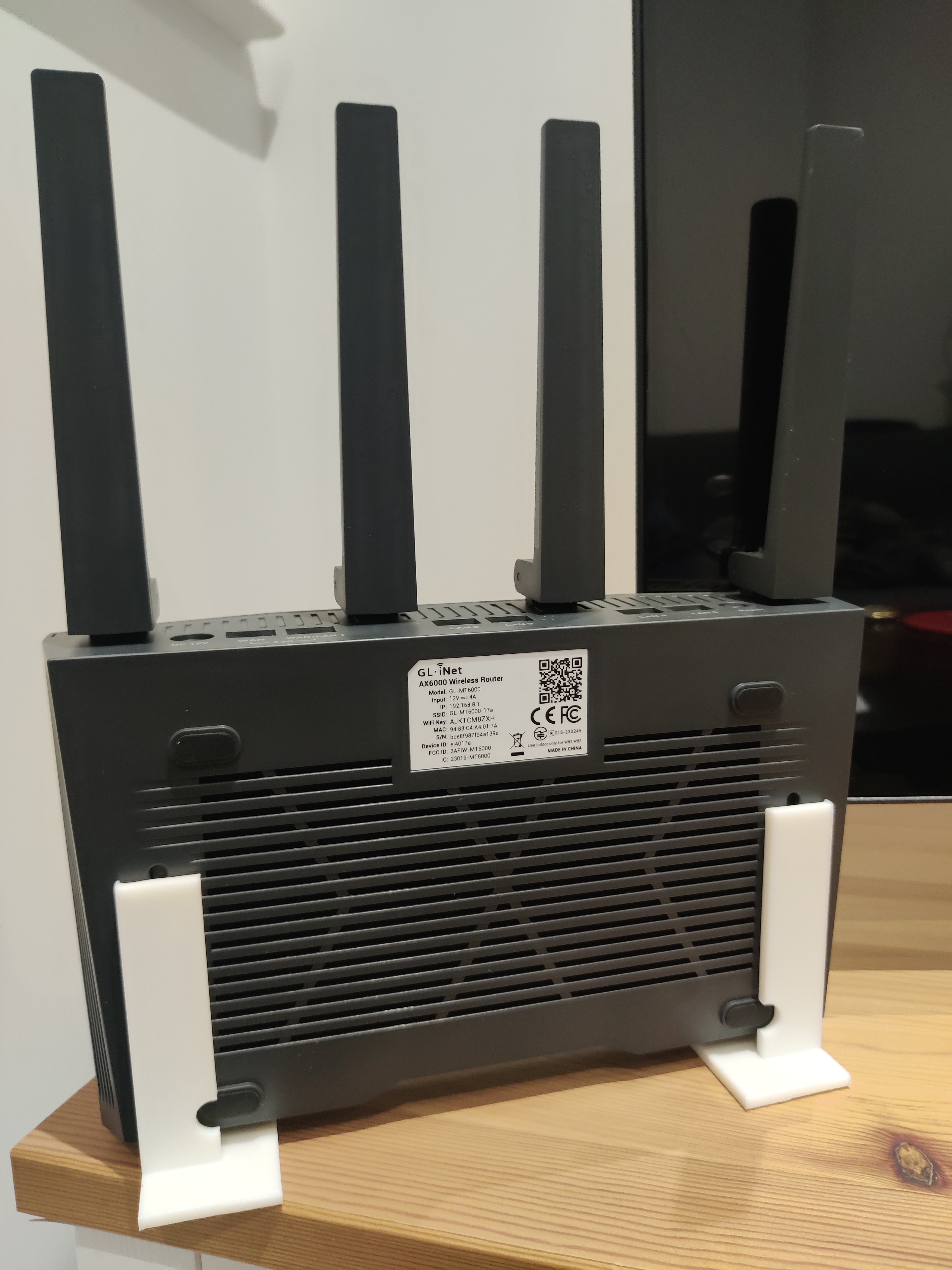 Standing leg for gl.inet mt-6000 (flint 2)