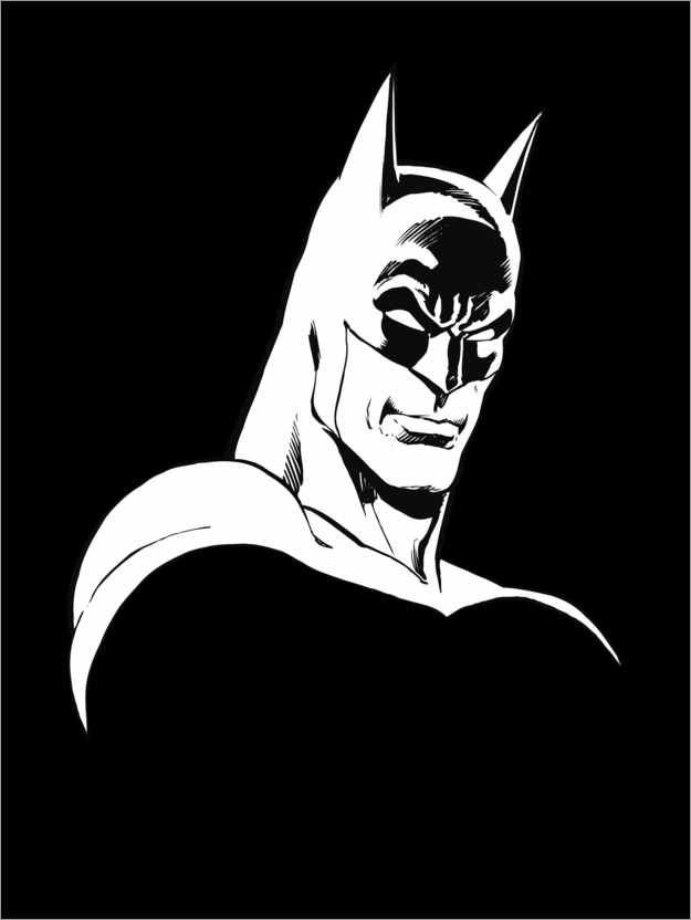 Batman Wall Art 2d by Nanotech76 | Download free STL model | Printables.com