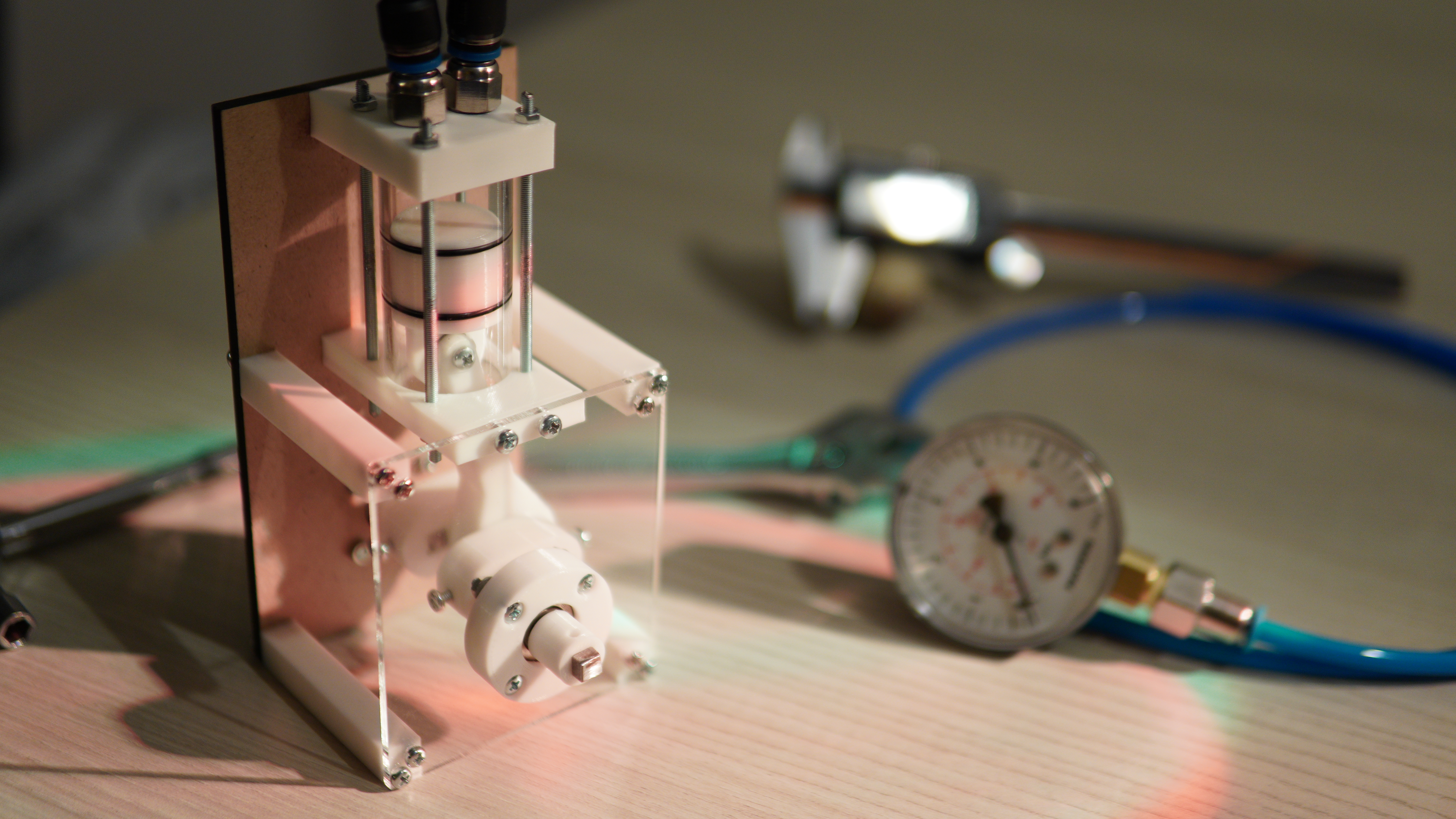 (Mostly) 3D printed Air Compressor / Vacuum Pump