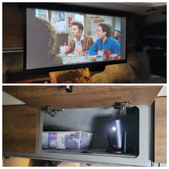 Storyteller projector screen holder