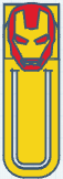 Iron Man Book mark