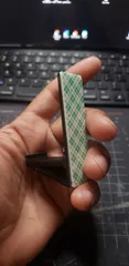 Hook for double sided tape
