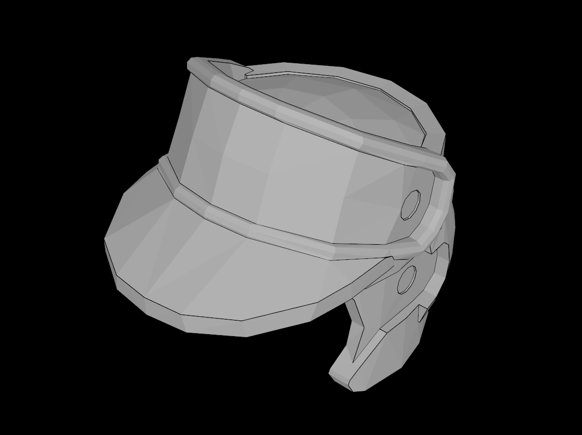 Lego Compatible (87555.dat) Minifig Headgear Helmet SW Hoth Rebel Trooper