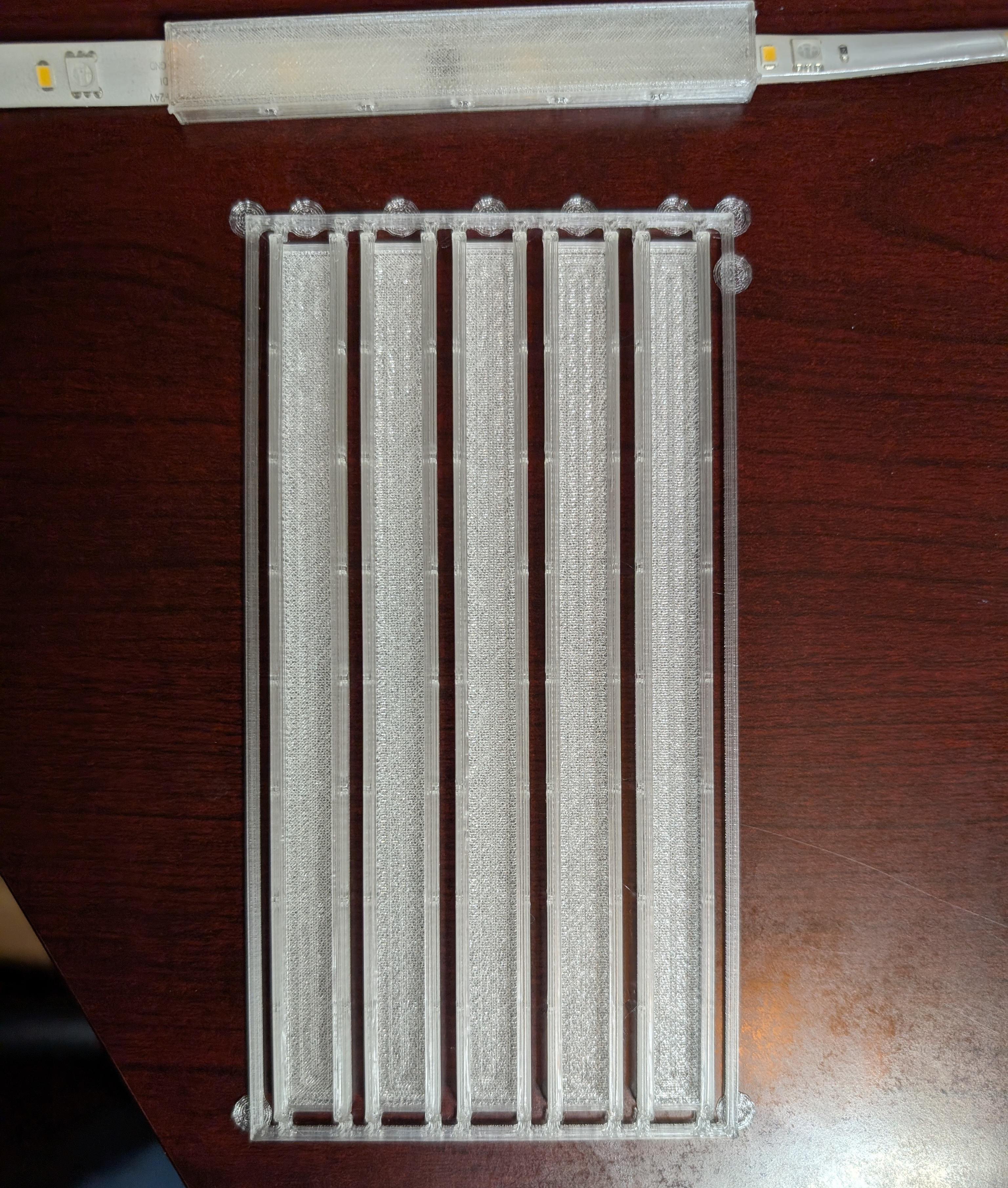 Parameterized diffuser model for Govee Strip  Light S (H612C) — thumbnail 2
