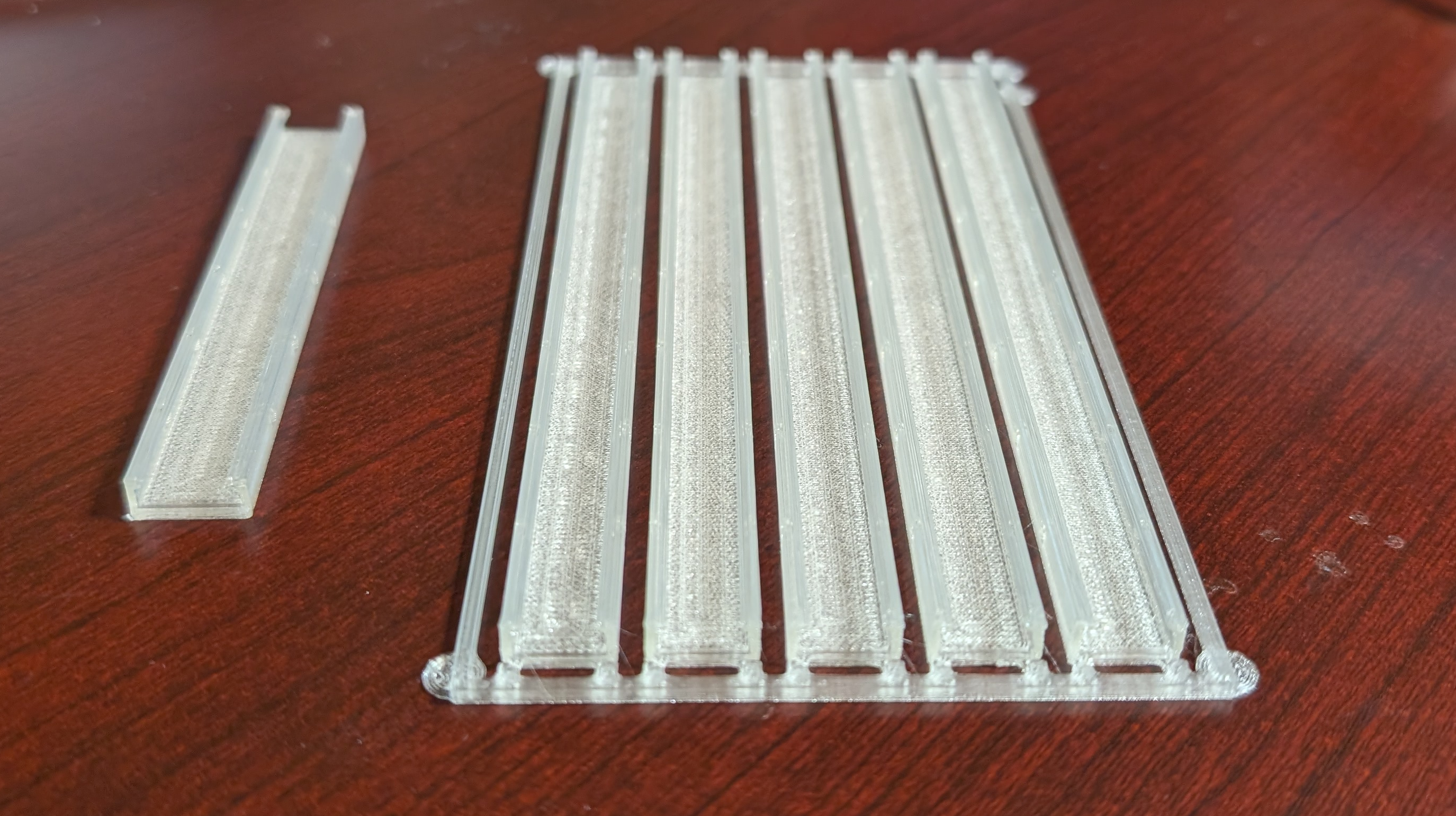 Parameterized diffuser model for Govee Strip  Light S (H612C) — thumbnail 3