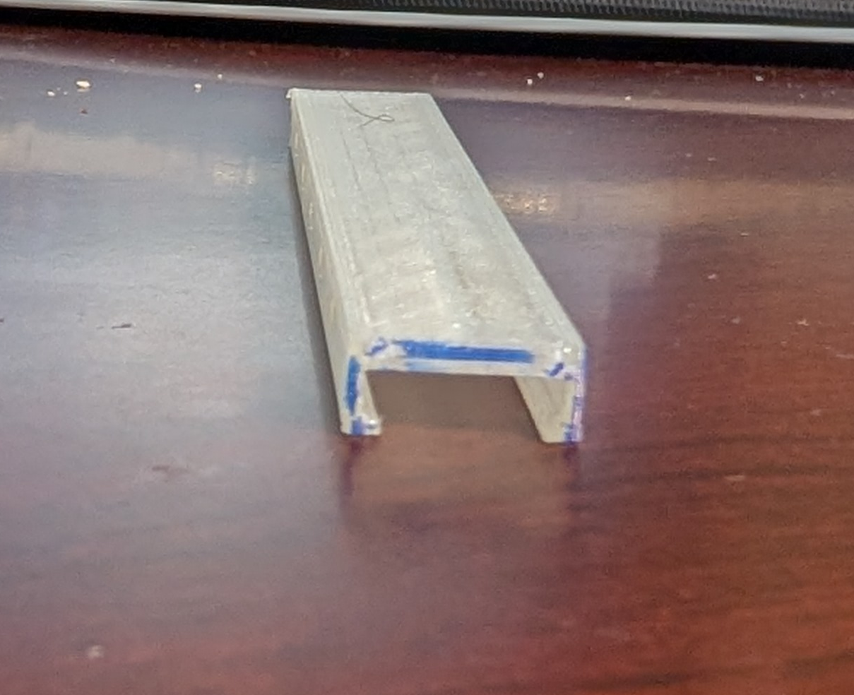 Parameterized diffuser model for Govee Strip  Light S (H612C) — thumbnail 4