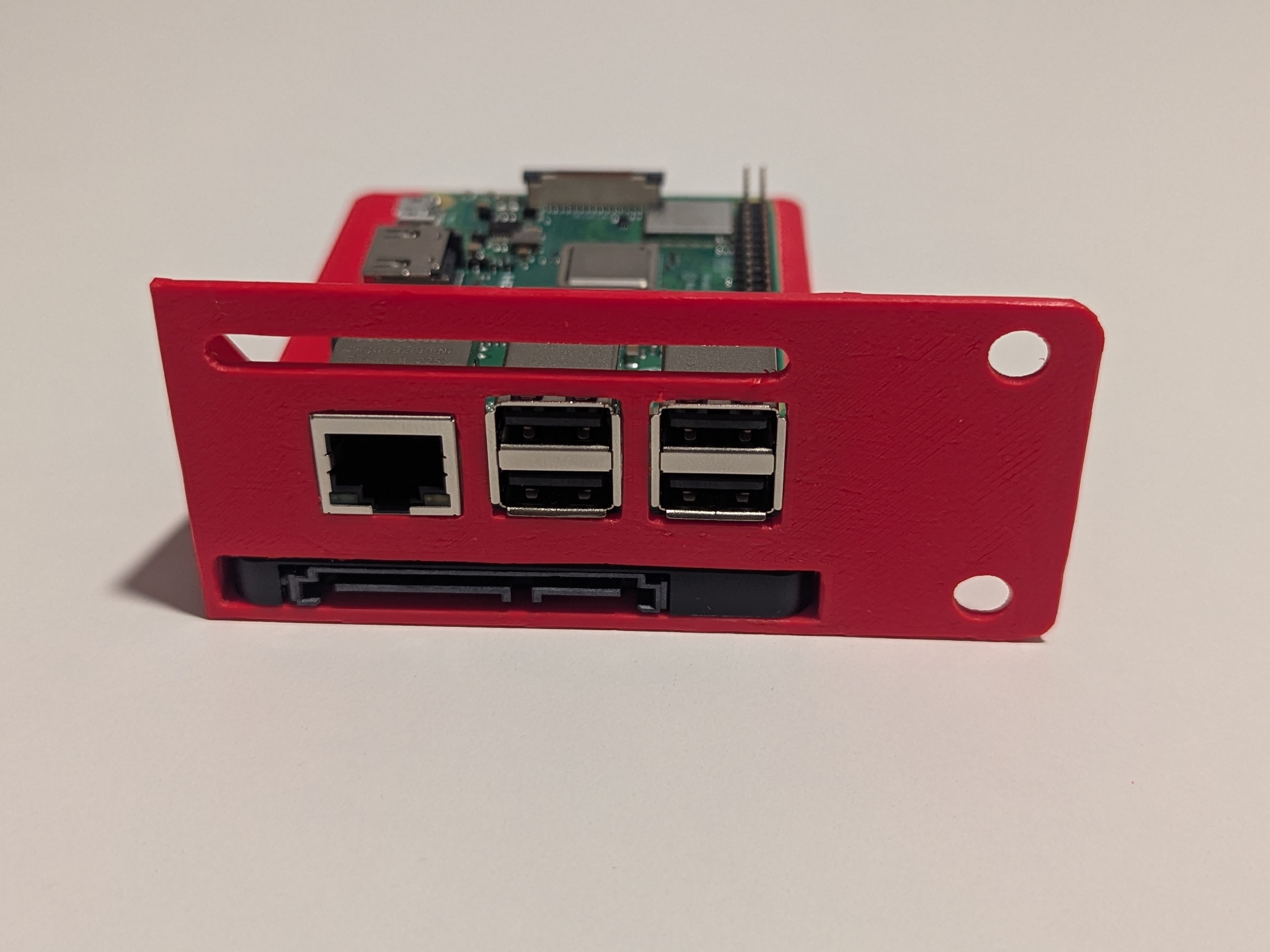 Raspberry Pi 1U Case w/ SSD Tray