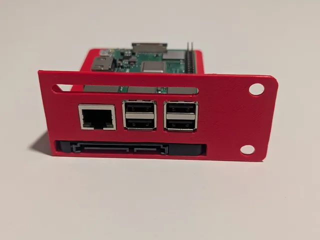Raspberry Pi 1U Case w/ SSD Tray