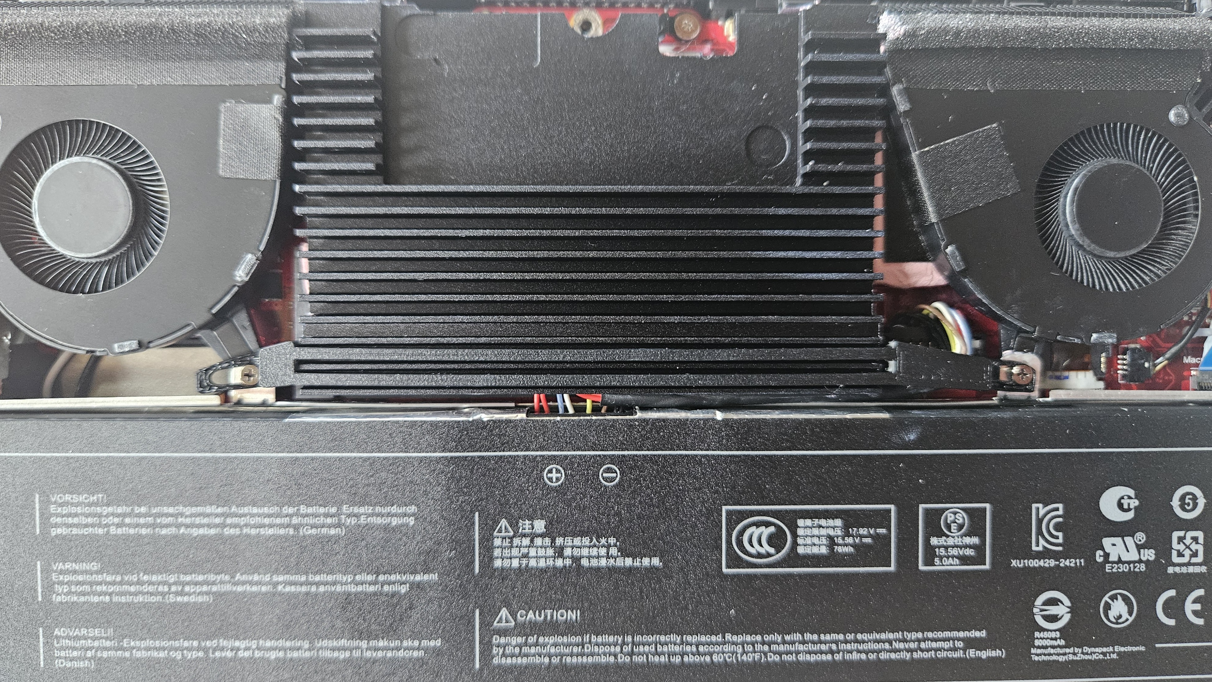 ROG Ally X - JSAUX Heatsink Retainer