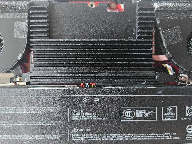 ROG Ally X - JSAUX Heatsink Retainer