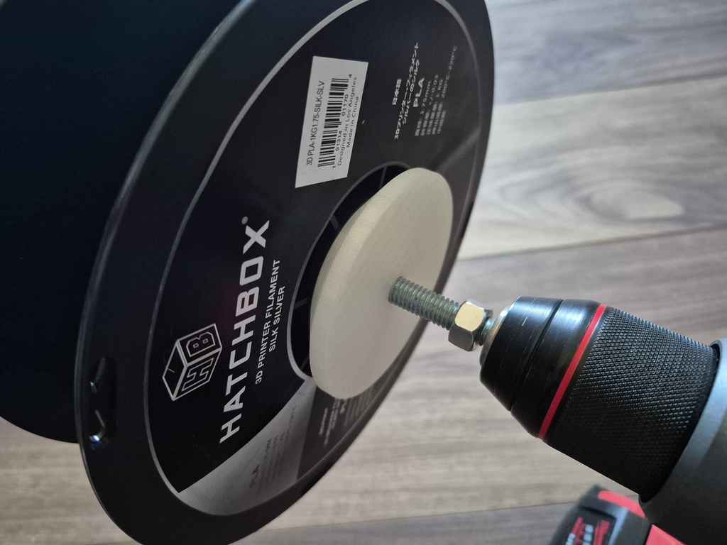 Miniatura 4 do modelo 3D Filament Re-Spooler